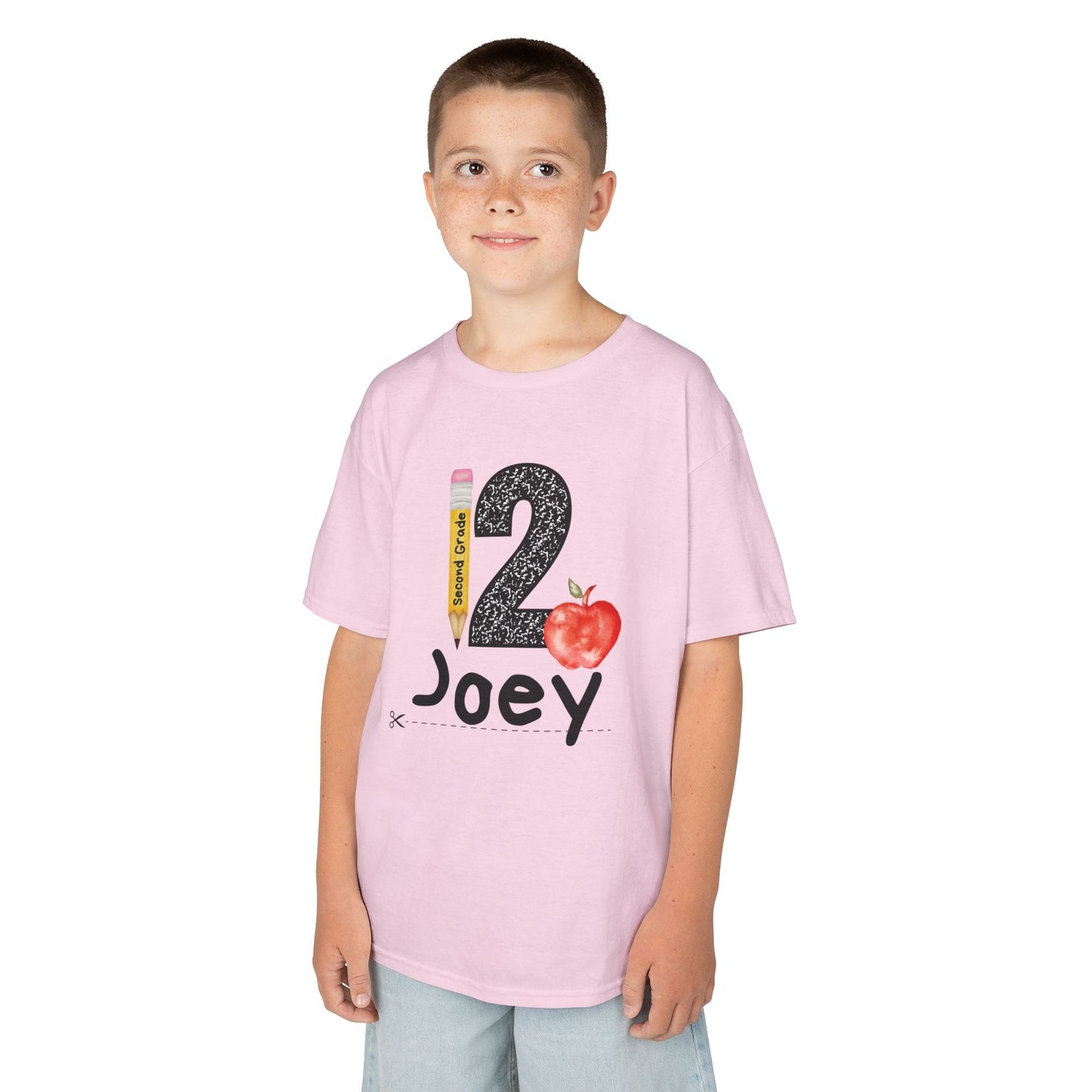 2nd Grade- Personalized Kids Tee - Back to School