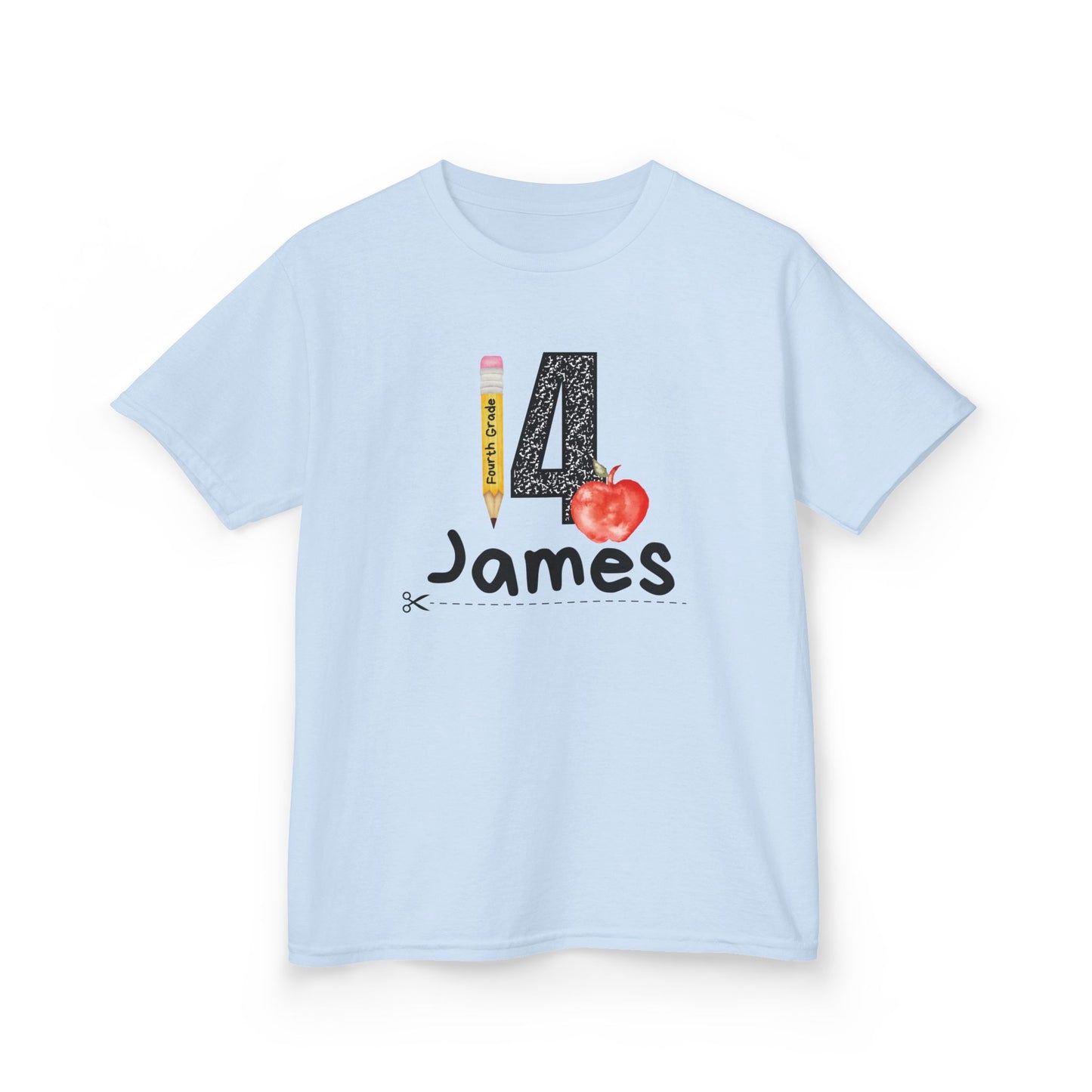4th Grade- Personalized Kids Tee - Back to School
