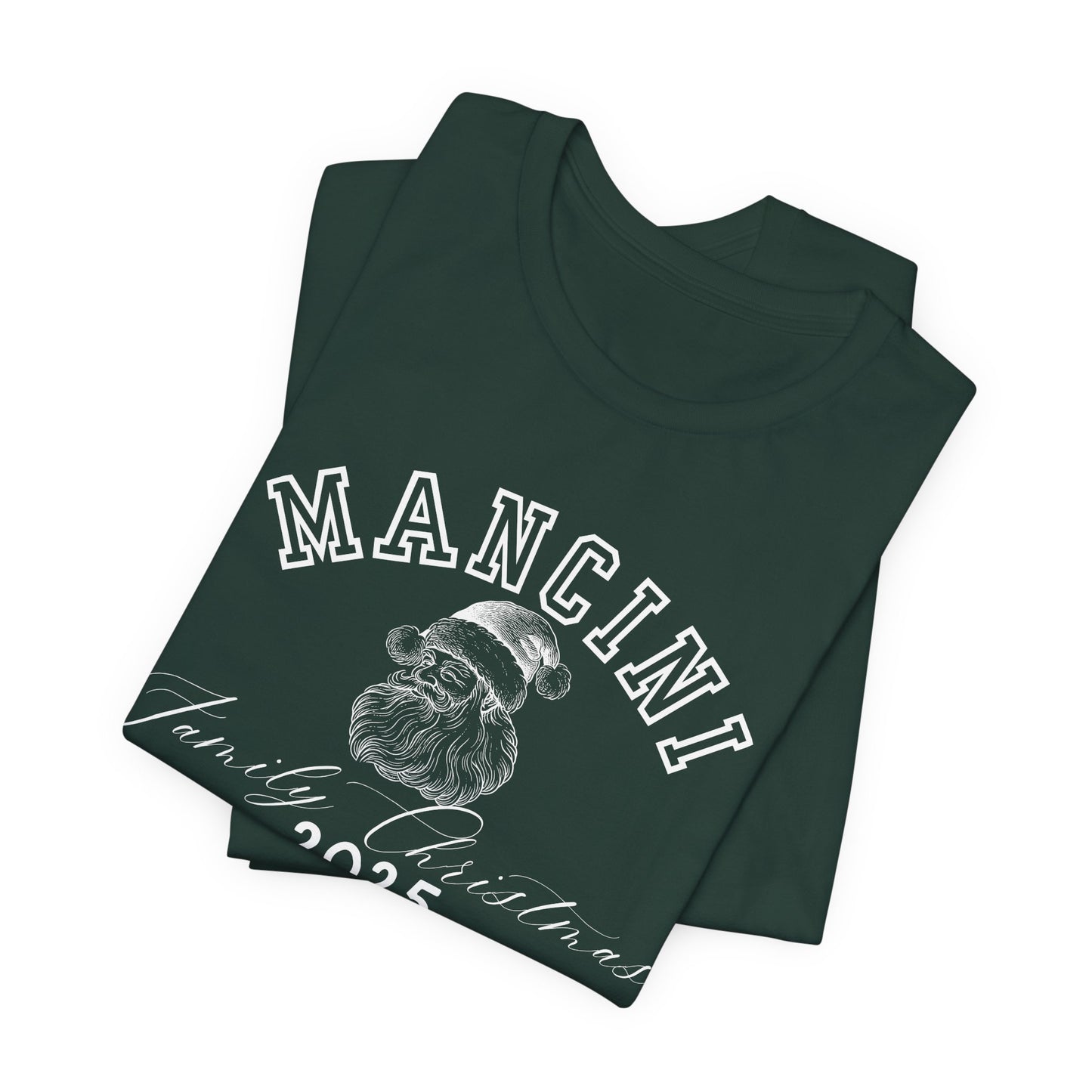 FAMILY CHRISTMAS- SANTA- Unisex Jersey Short Sleeve Tee