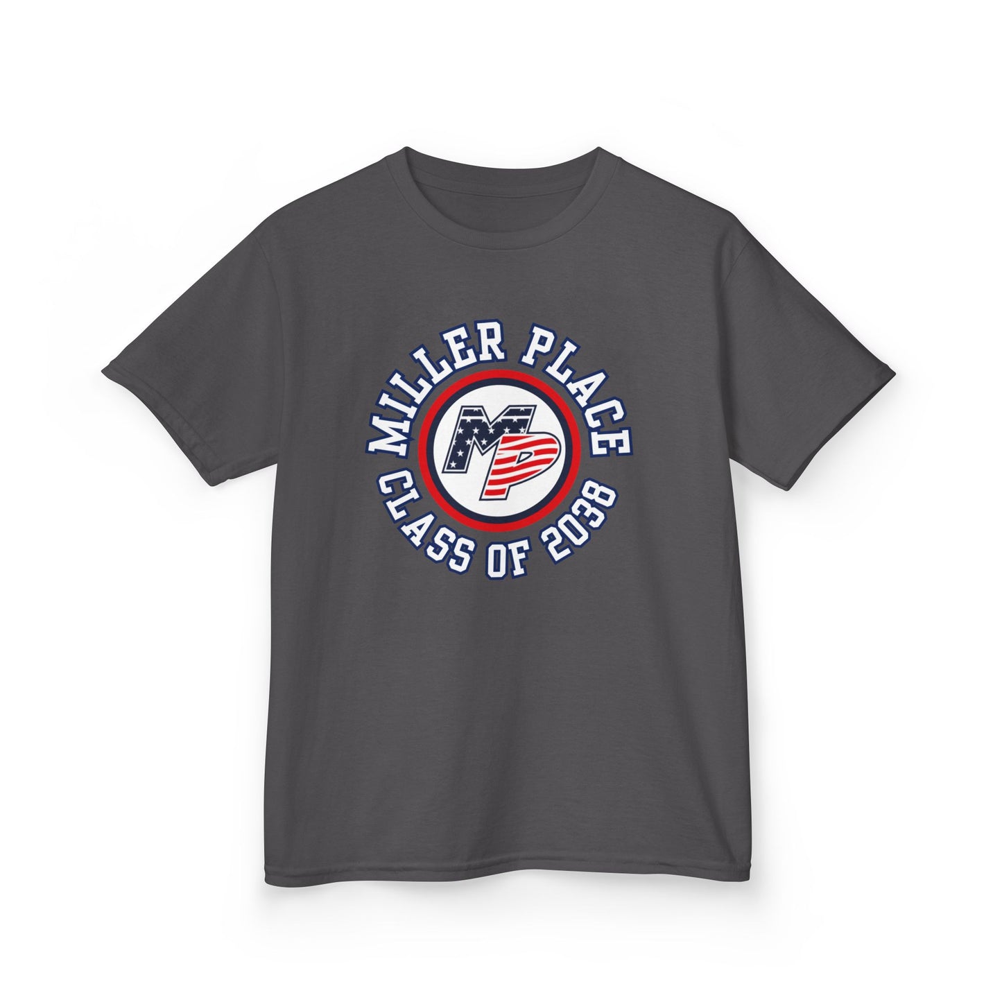 Miller Place Class of 2038 Kids Heavy Cotton Tee