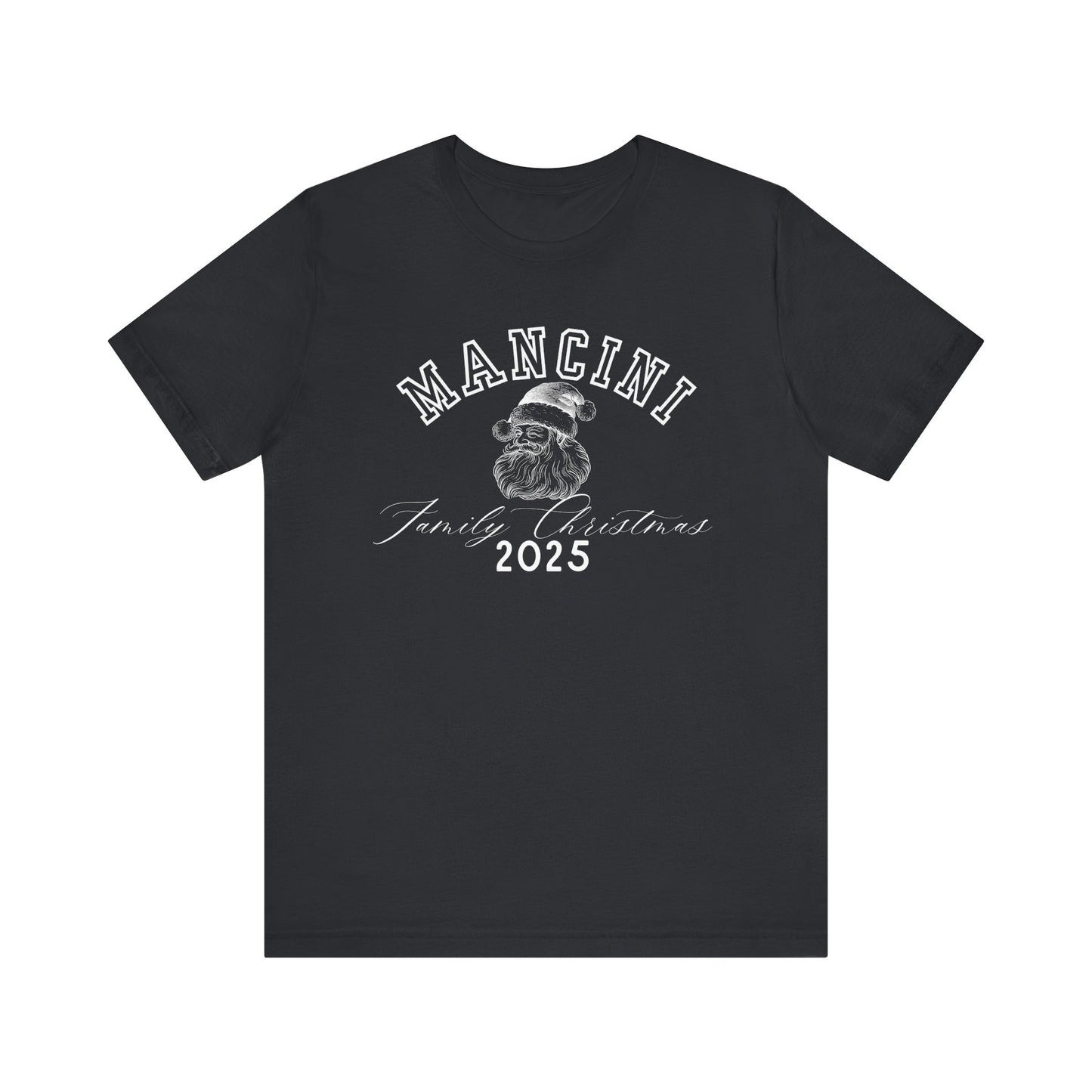FAMILY CHRISTMAS- SANTA- Unisex Jersey Short Sleeve Tee