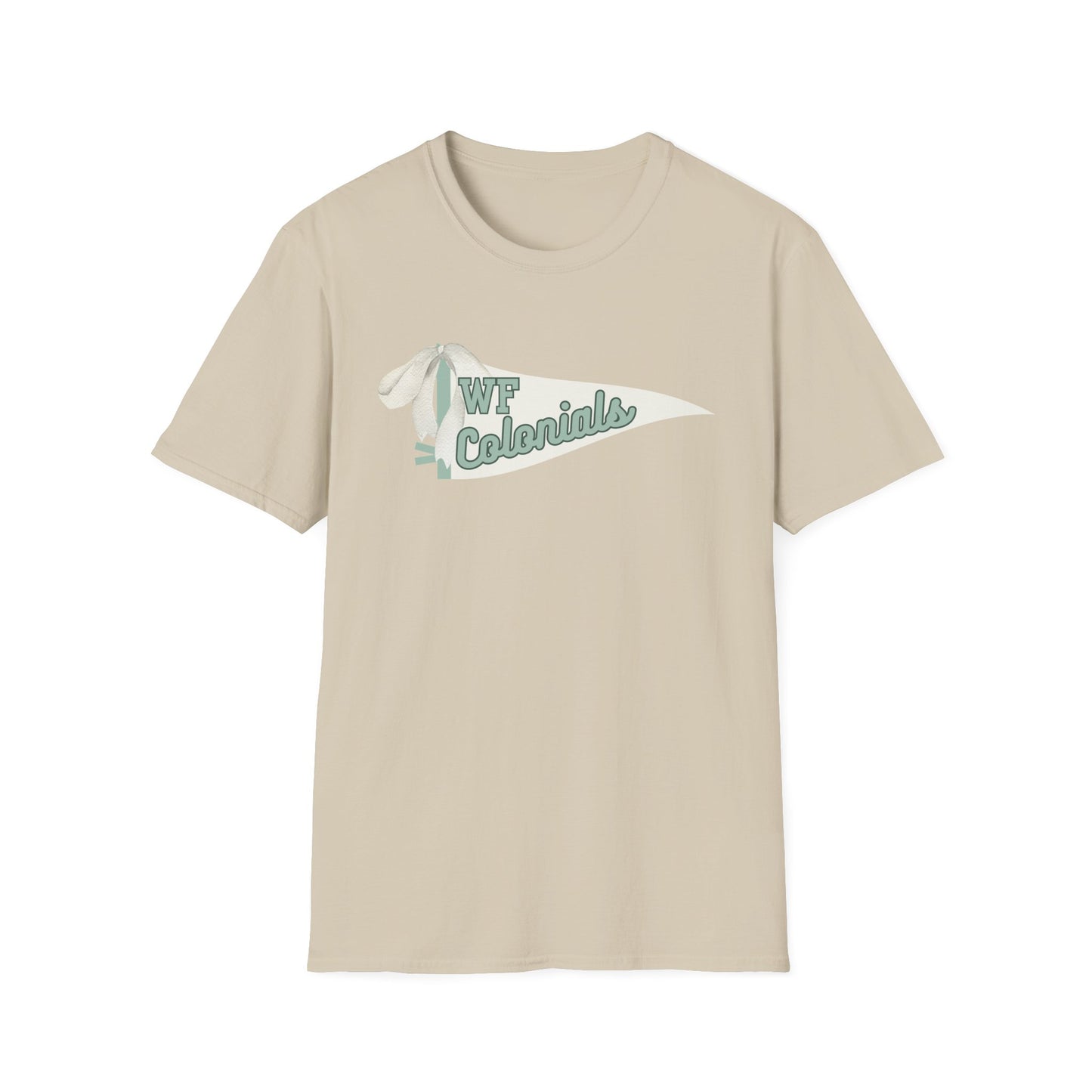 Floyd Strong Pennant Unisex Softstyle Graphic Tee with Vintage Design