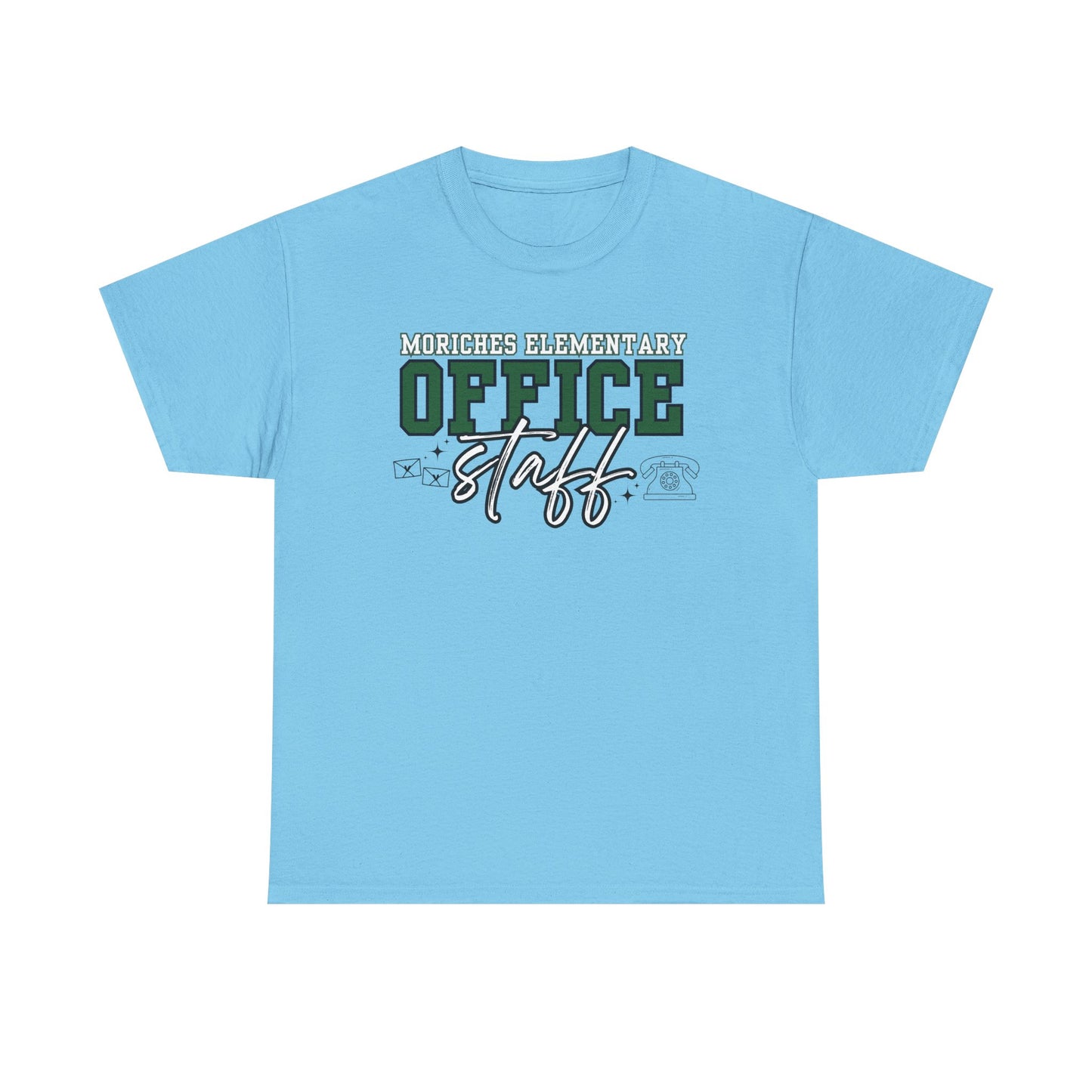 Moriches Office Staff Unisex Heavy Cotton Tee - Heart & Soul of Moriches Design