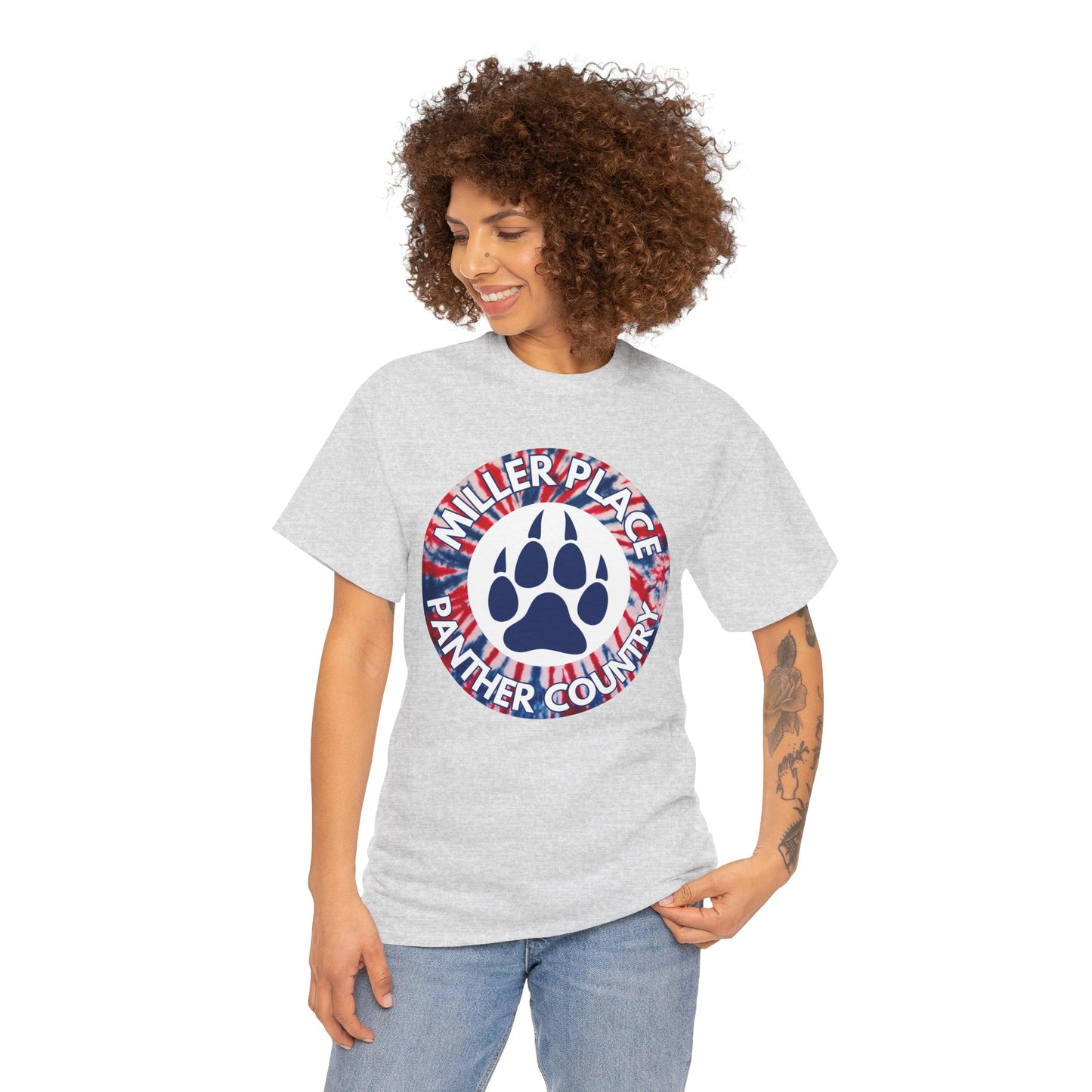 Miller Place Panther Country - Tie Dye Unisex Tee