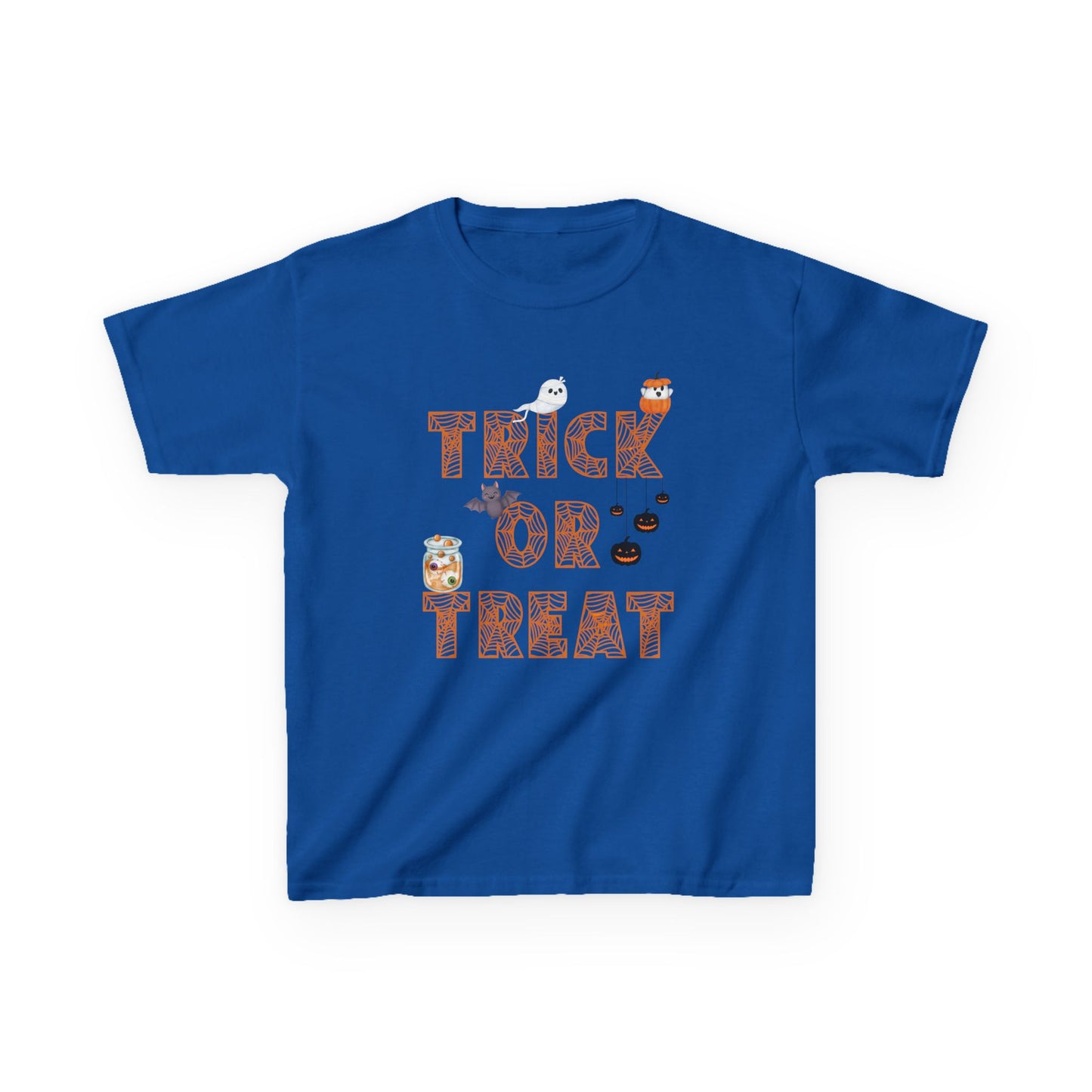 Trick or Treat Kids Tee, Halloween Shirt for Kids