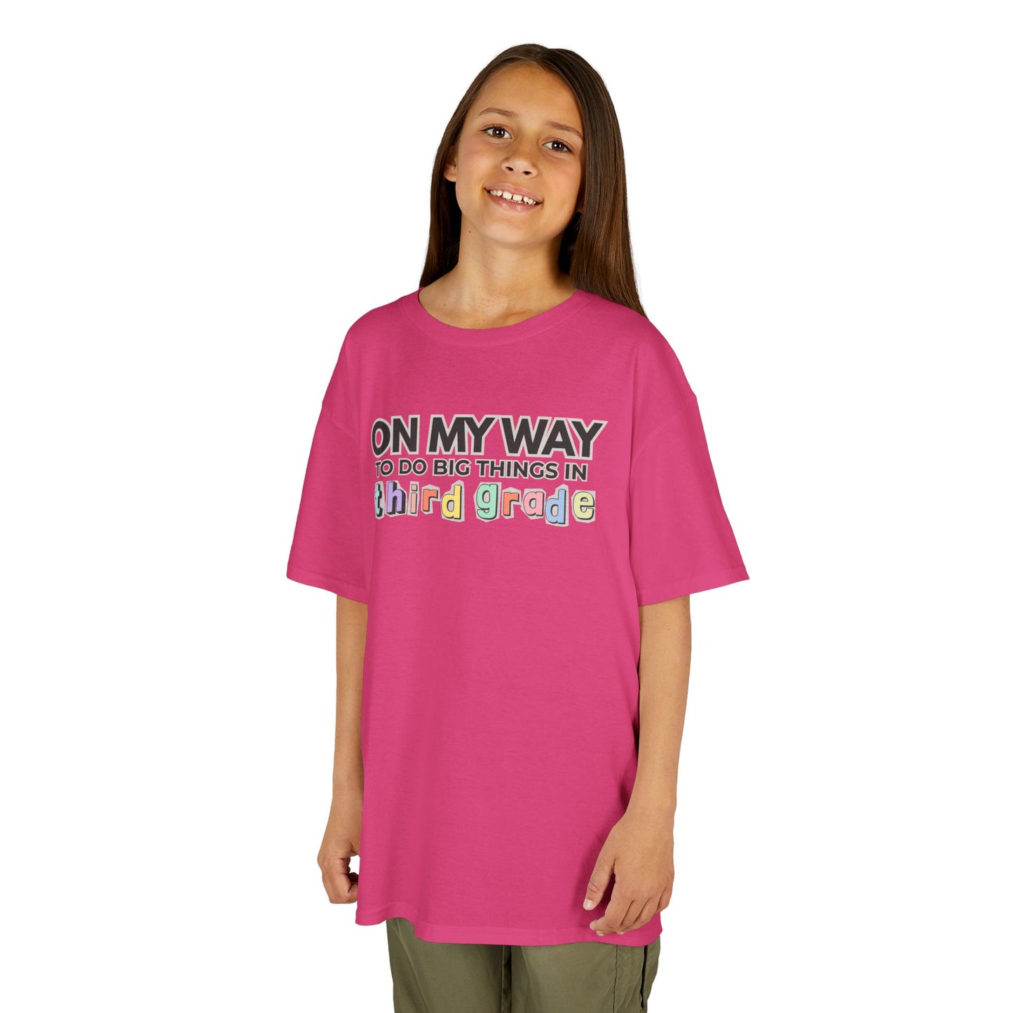 Big Things in 3rd Grade- Kids Back to School Shirt