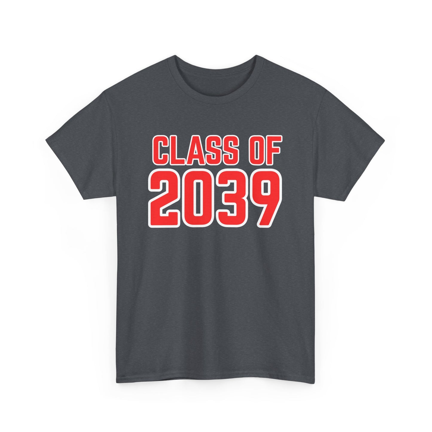 Class of 2039 Unisex Heavy Cotton Tee- Back to School- Grow With Me
