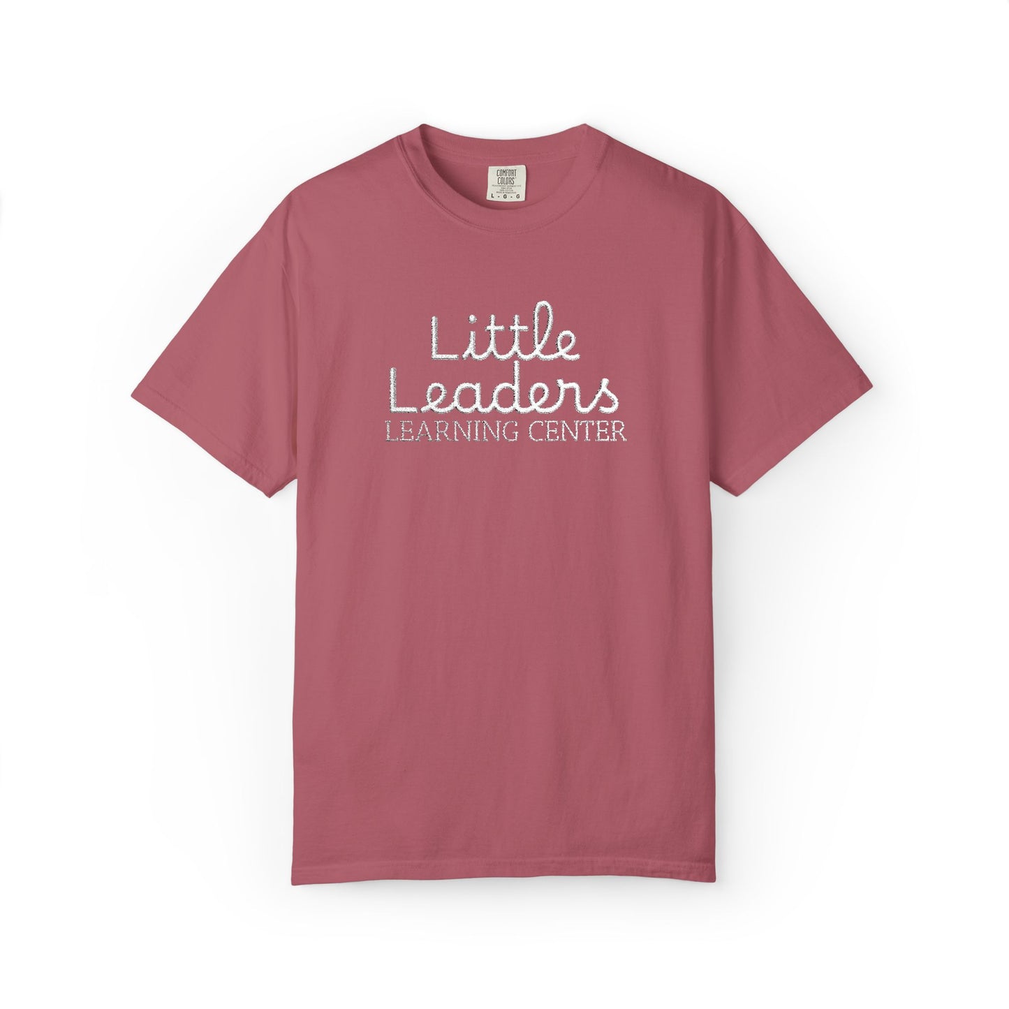 Little Leaders Full Embroidered Unisex Garment-Dyed T-Shirt