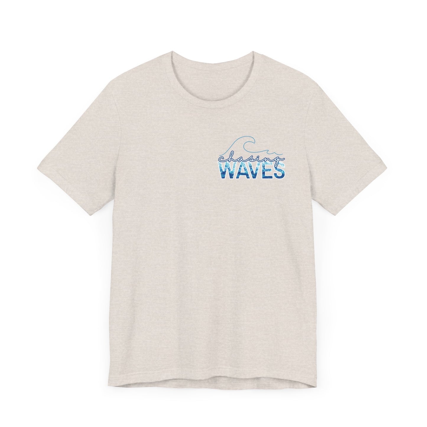 Chasing Waves -- Unisex Summer Shirt, Beachwear, Vacation Top, Summer Nights Apparel