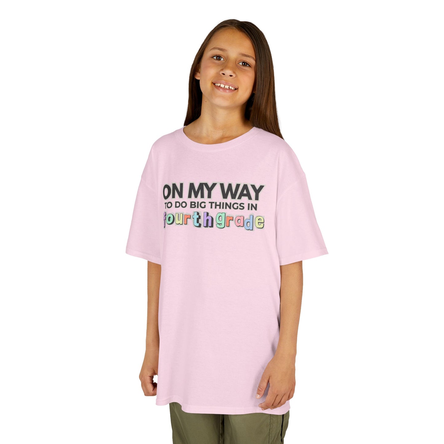 Big Things in 4th Grade- Kids Back to School Shirt
