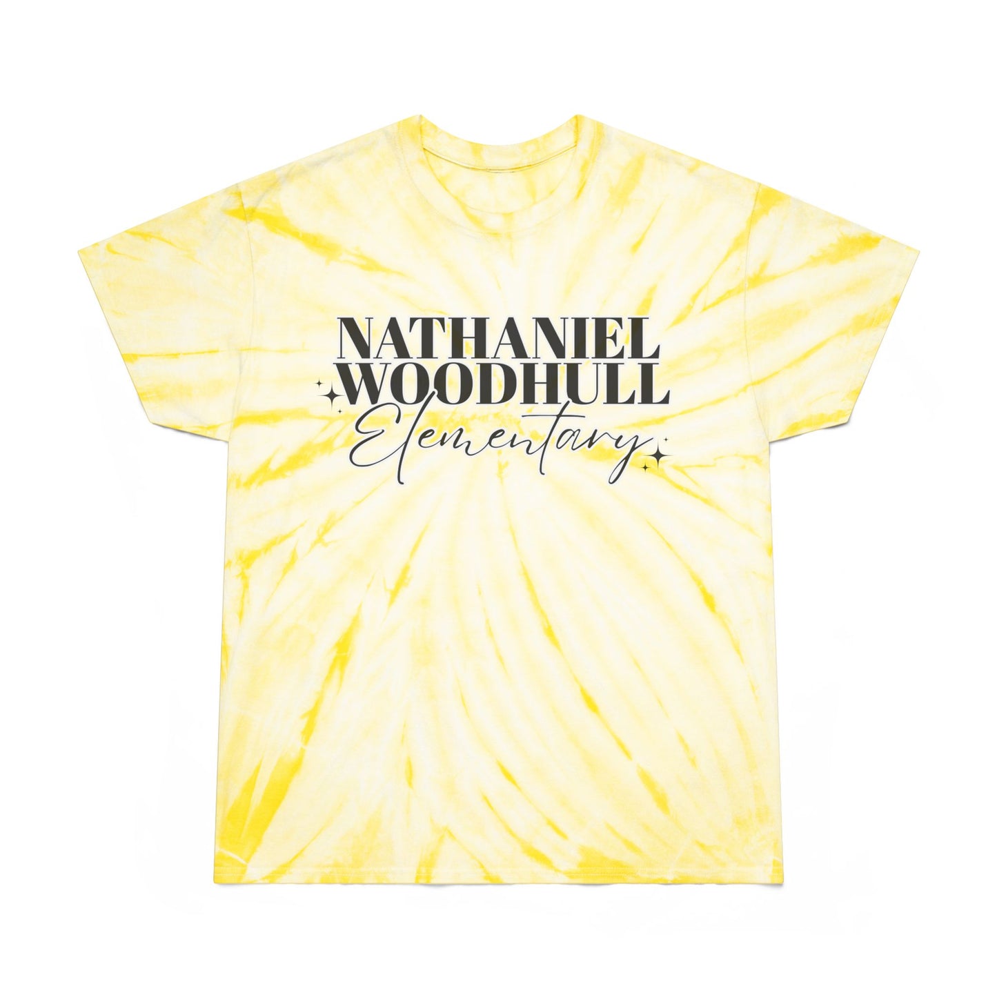 Woodhull Tie-Dye Tee, Fun Summer Shirt, Unique Gift, Vibrant Cyclone Style