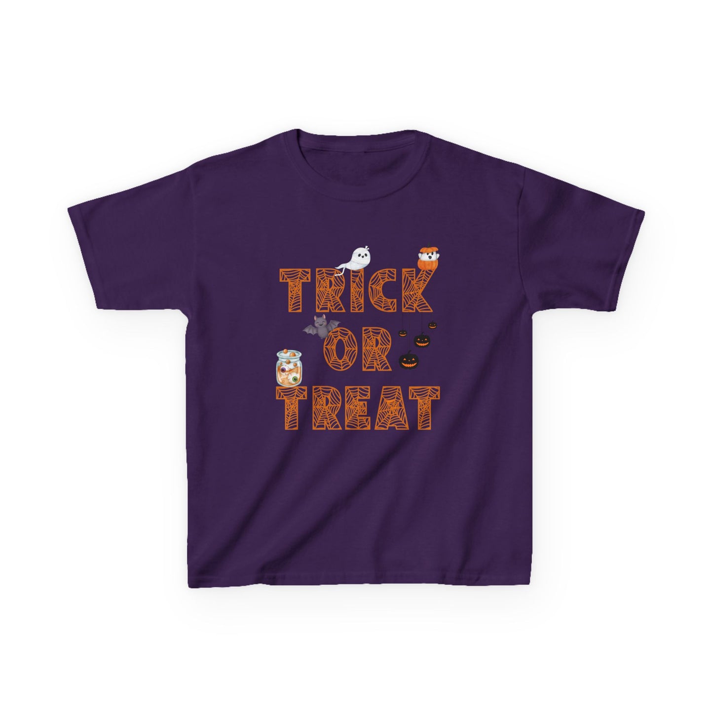 Trick or Treat Kids Tee, Halloween Shirt for Kids