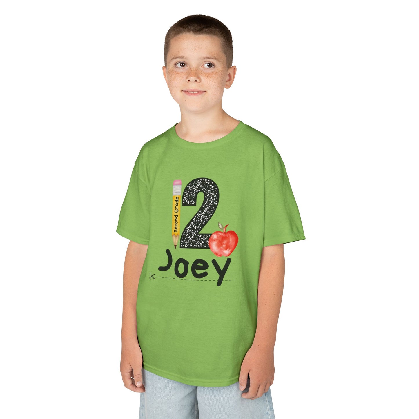 2nd Grade- Personalized Kids Tee - Back to School