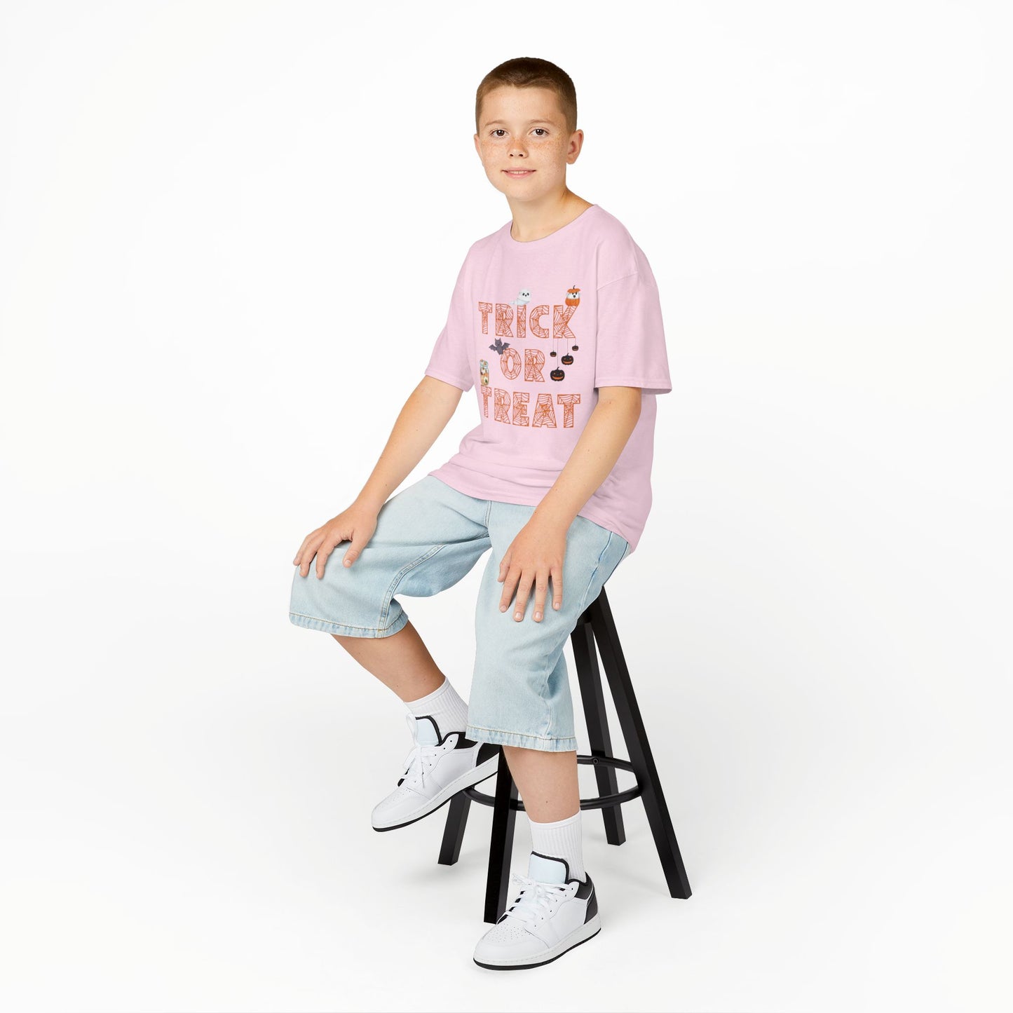Trick or Treat Kids Tee, Halloween Shirt for Kids