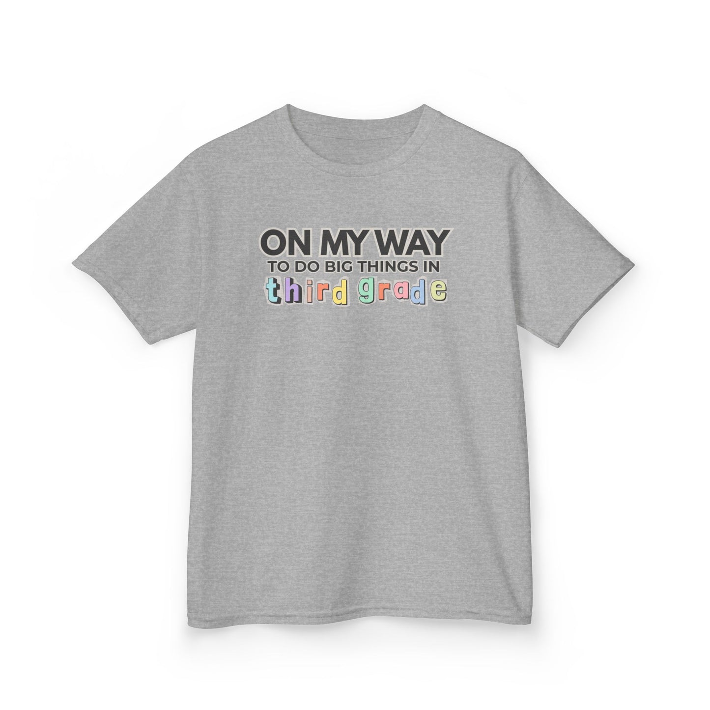 Big Things in 3rd Grade- Kids Back to School Shirt