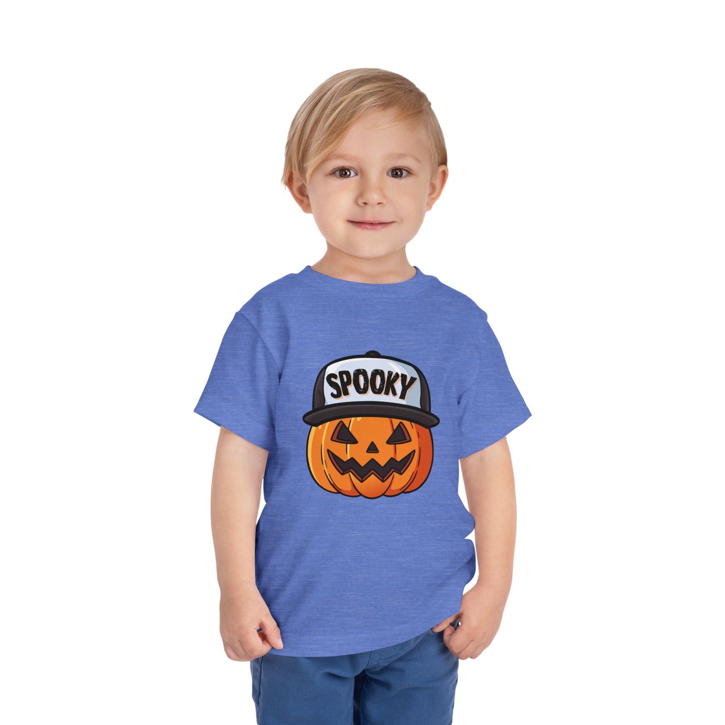 Spooky Pumpkin Tee for Toddlers, Halloween Shirt