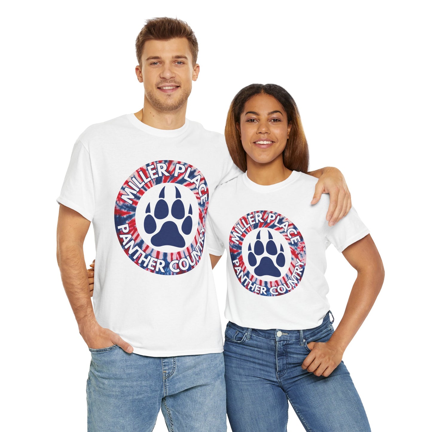 Miller Place Panther Country - Tie Dye Unisex Tee