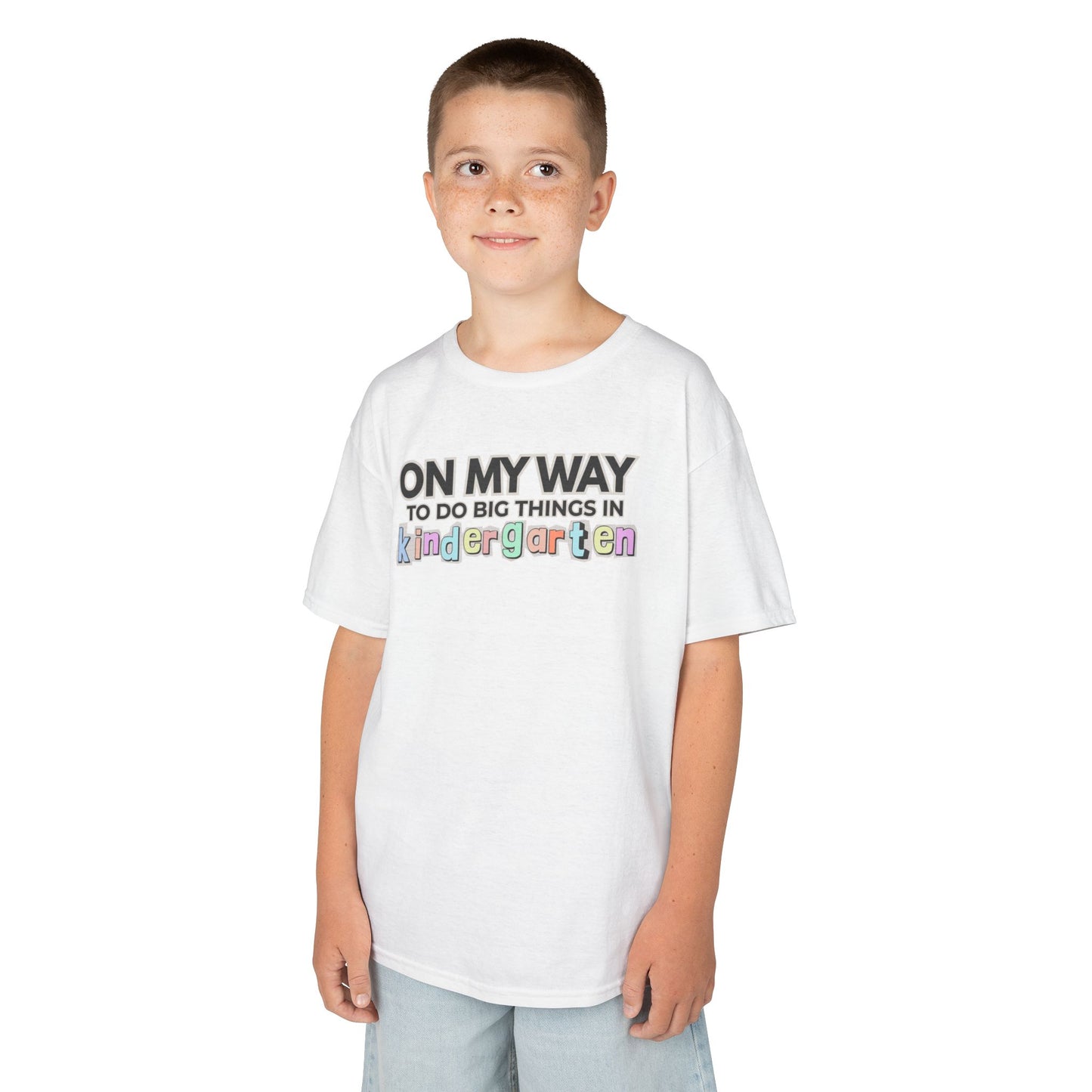 Big Things in Kindergarten- Kids Back to School Shirt