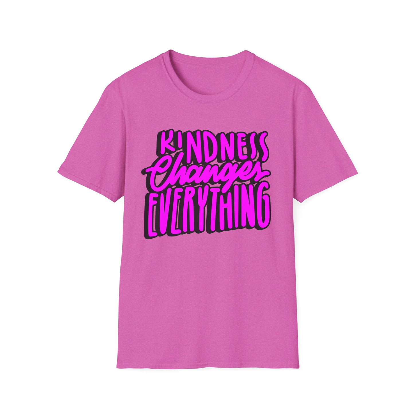 Kindness Changes Everything T-Shirt, Unisex Softstyle Tee