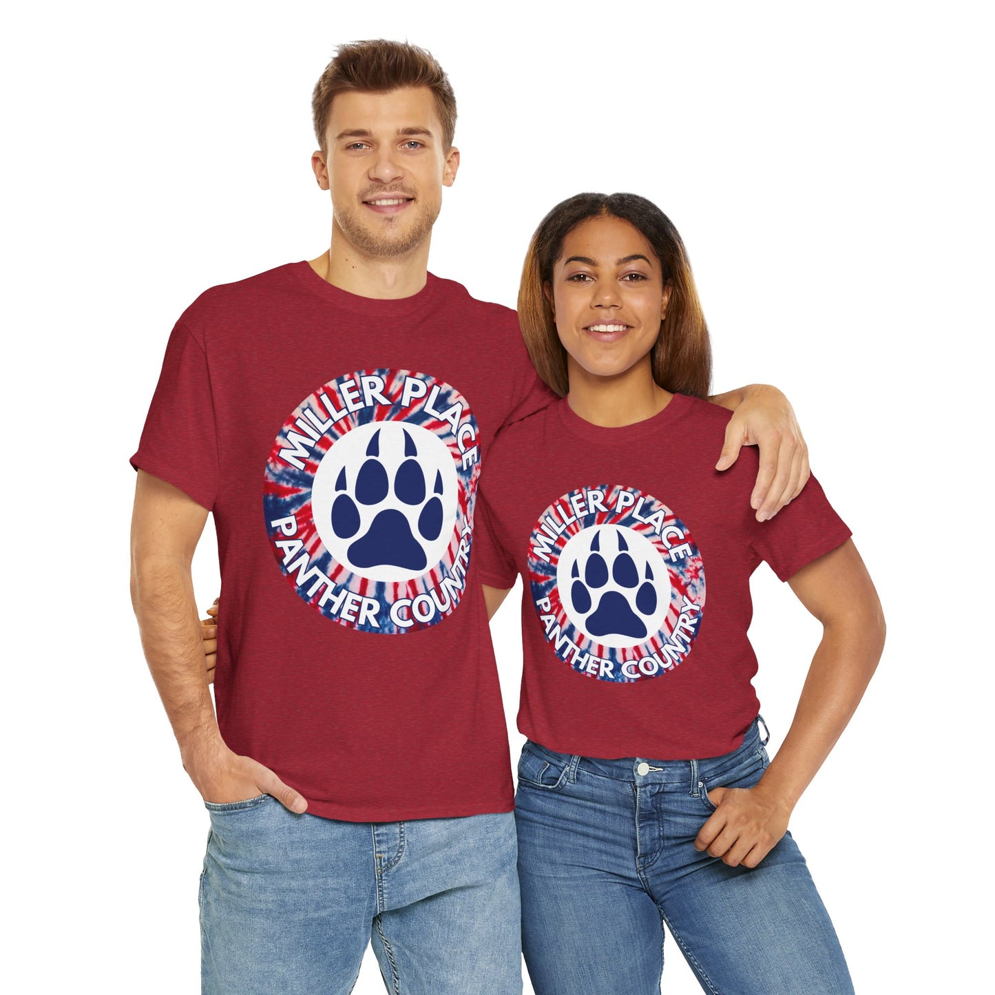 Miller Place Panther Country - Tie Dye Unisex Tee