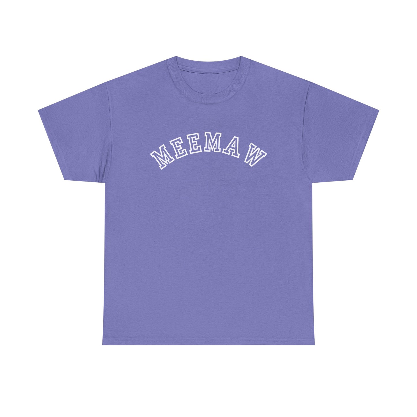 Meemaw- Unisex Heavy Cotton Tee - Comfortable Everyday Wear- Motherhood