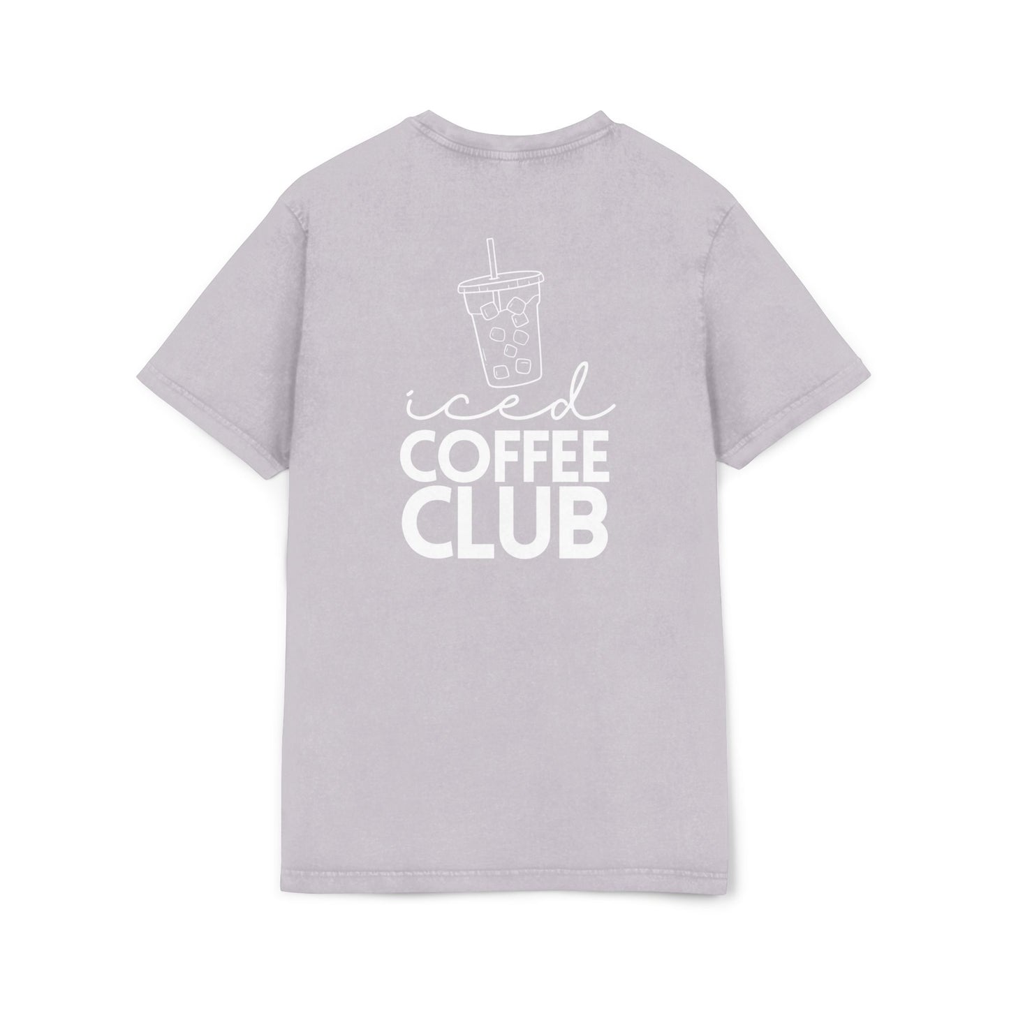 Iced Coffee Club Acid Washed Tee