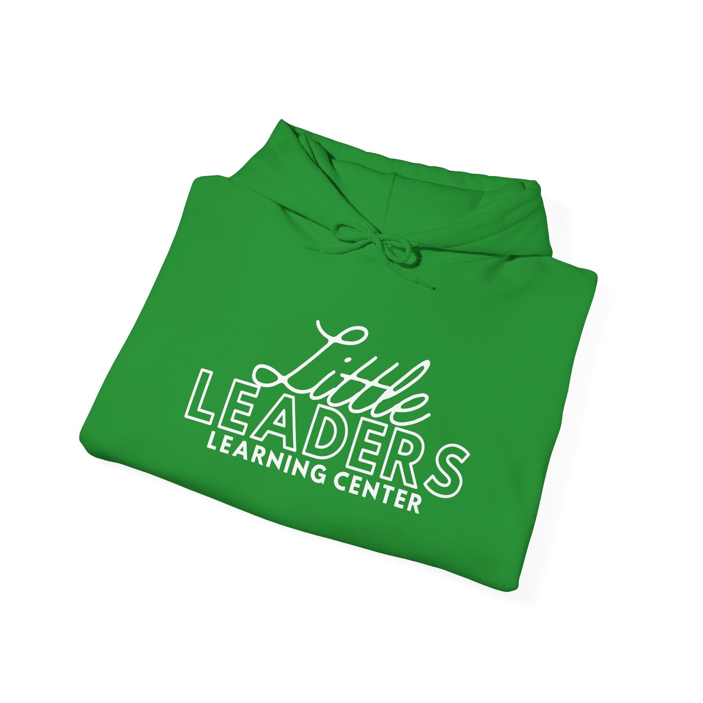 Little Leaders Teacher Simple Design Hoodie w/ Teacher on Sleeve - Cozy Unisex Sweatshirt