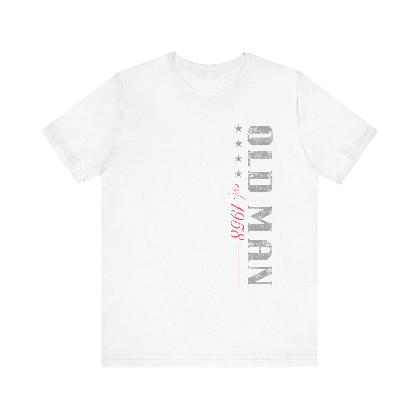 Old Man- American Flag Tee for Proud Dads or Grandpas