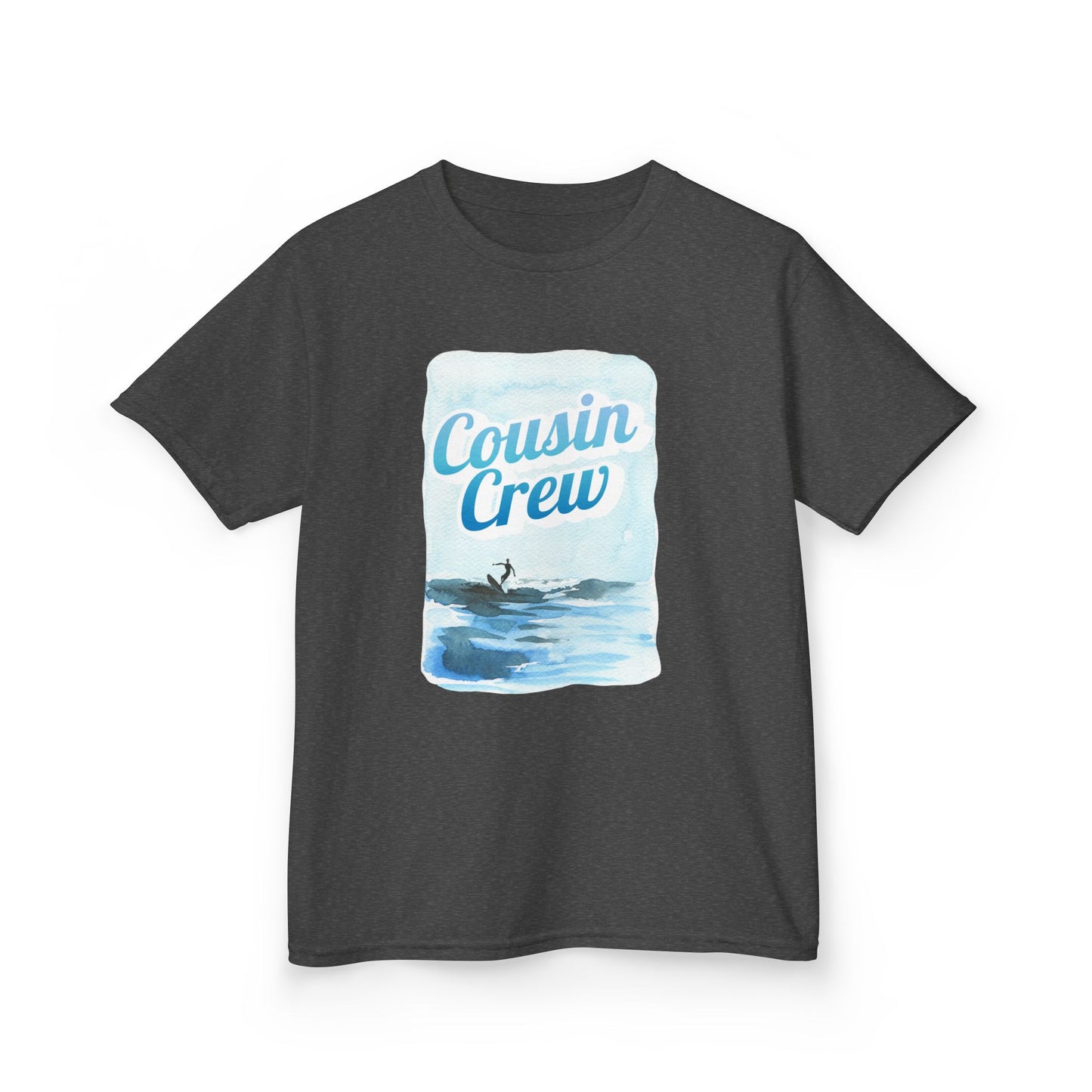 Cool Cousin Crew Kids Tee - Summer Fun, Family Gatherings, Beach Days, Mini Collection