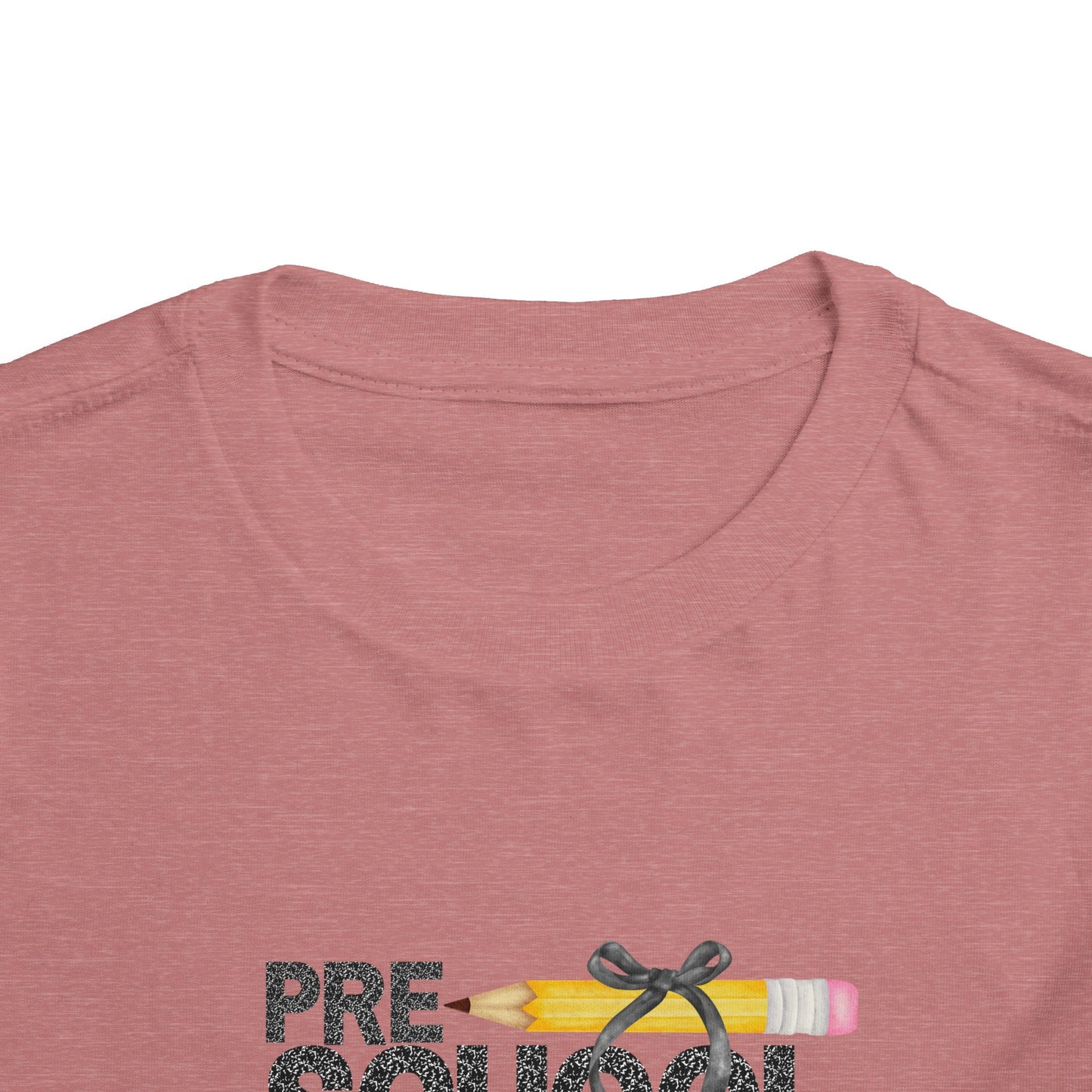 Preschool Girl Toddler Tee- Personalized - Back to School Shirt for Kids