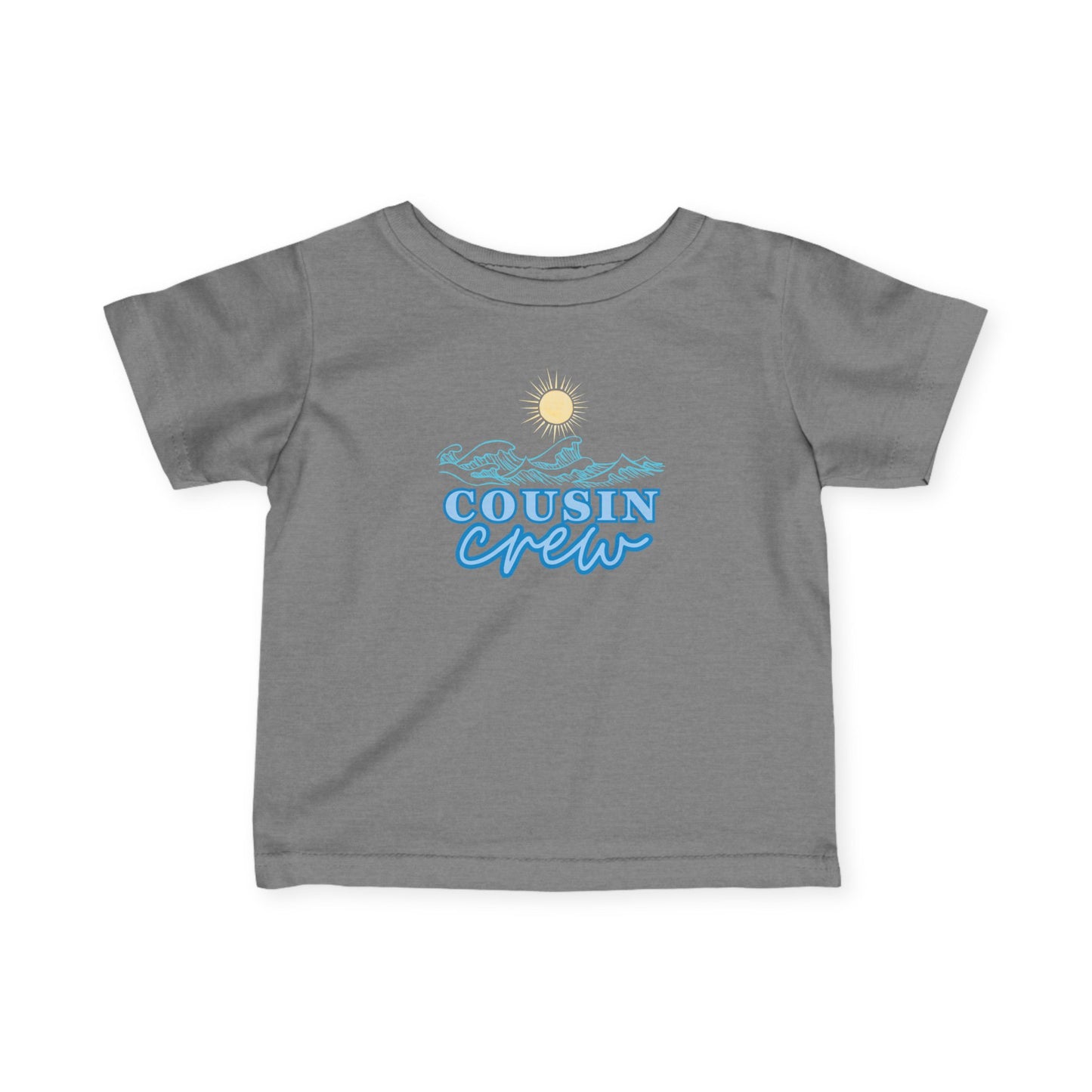 Cousin Crew Infant Tee, Cute Baby T-Shirt, Summer Vibes- Mini Collection