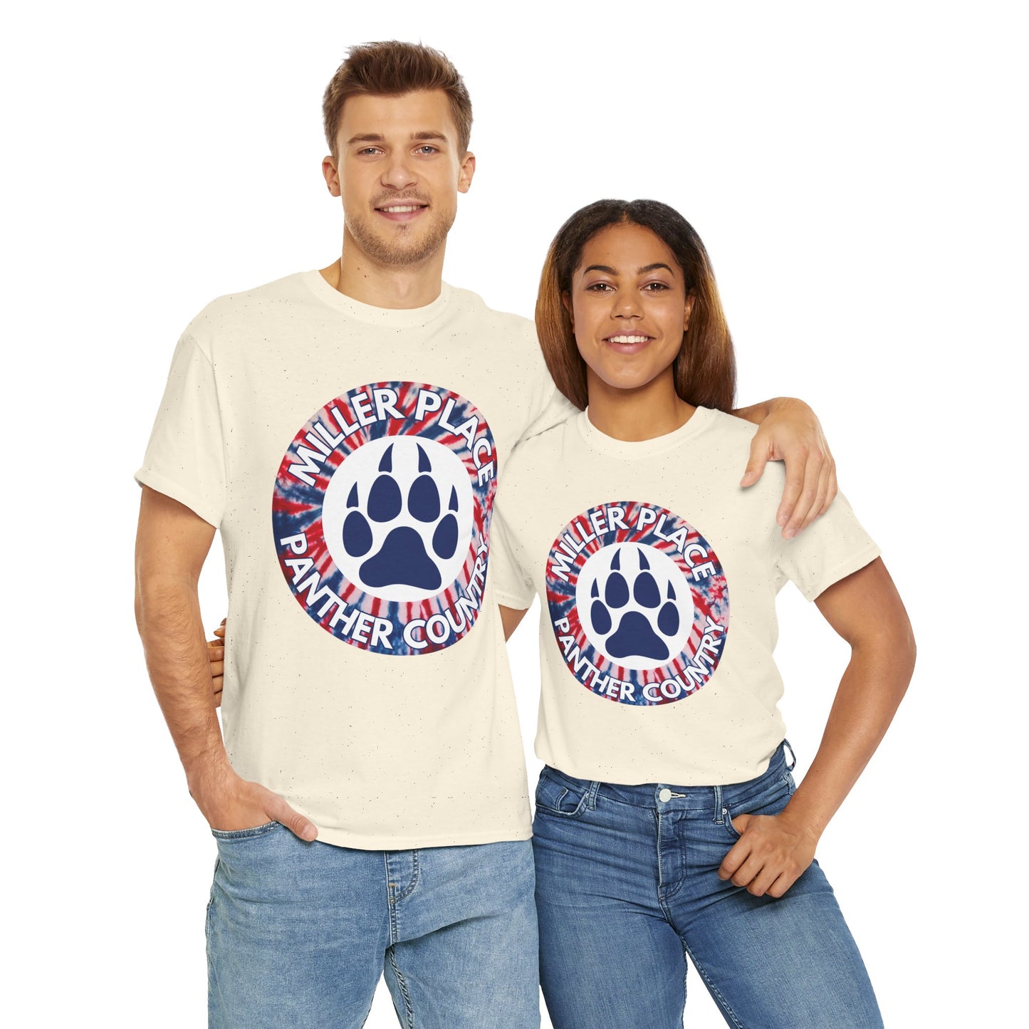 Miller Place Panther Country - Tie Dye Unisex Tee
