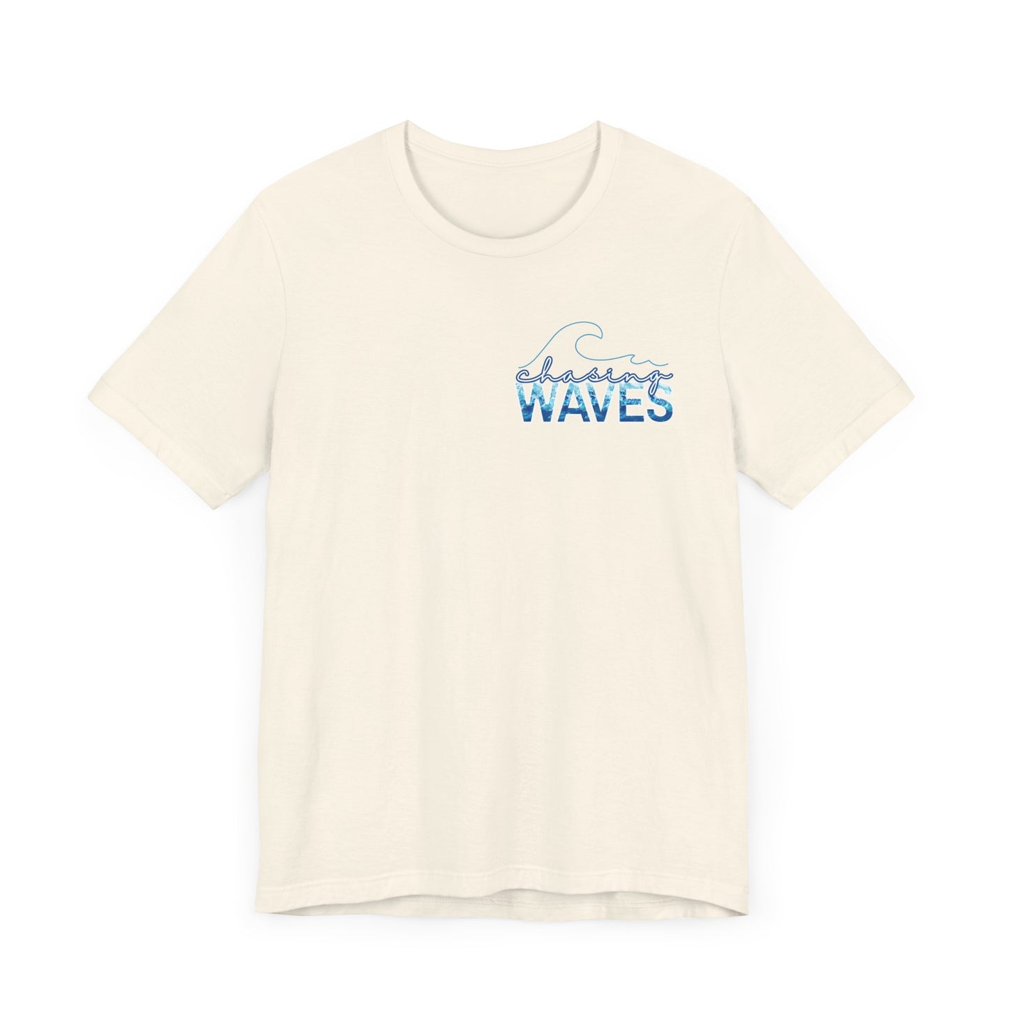Chasing Waves -- Unisex Summer Shirt, Beachwear, Vacation Top, Summer Nights Apparel