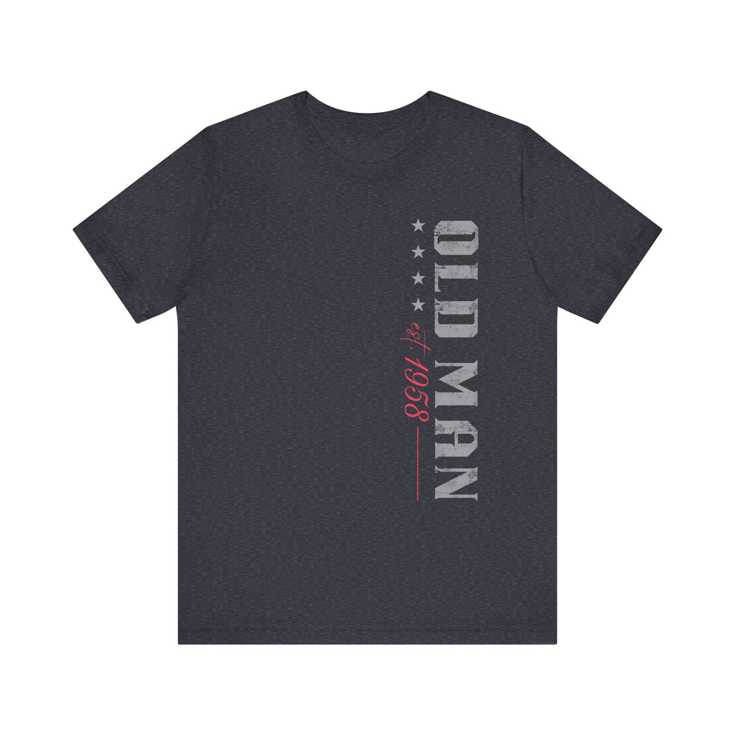Old Man- American Flag Tee for Proud Dads or Grandpas