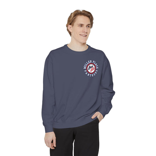 Miller Place Panthers- Unisex- Garment Dyed Sweatshirt