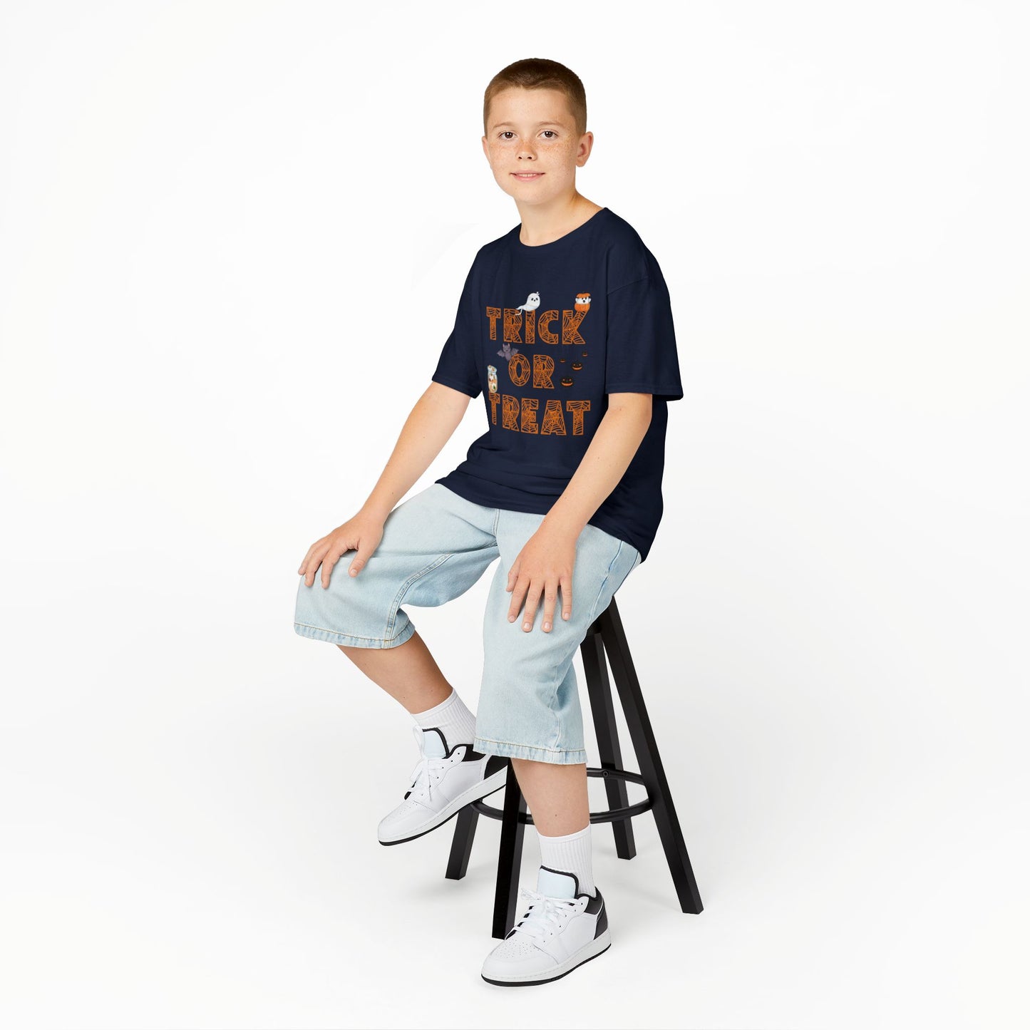 Trick or Treat Kids Tee, Halloween Shirt for Kids