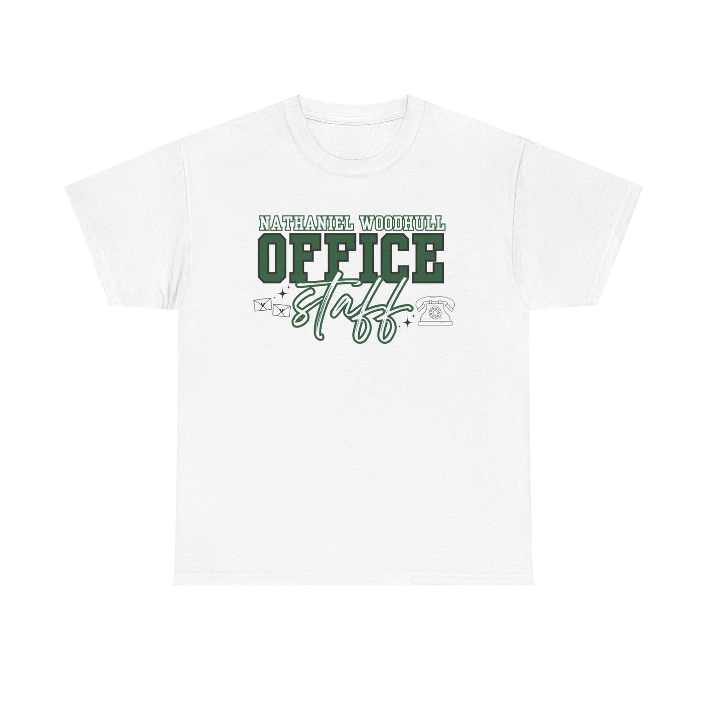 Woodhull Office Staff Unisex Heavy Cotton Tee - Heart & Soul of Woodhull Design