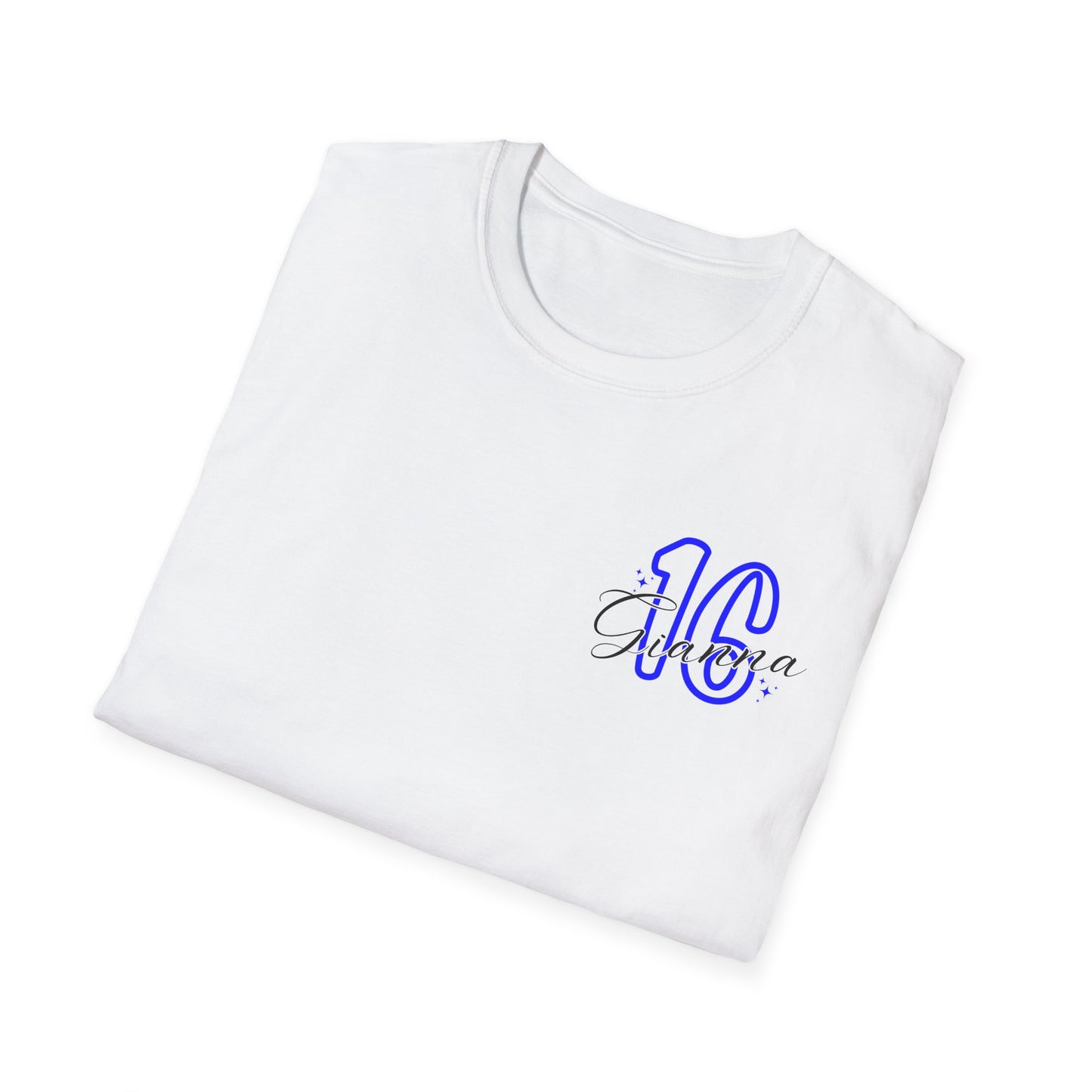 Alyssa's Sweet 16 Unisex T-Shirt- (Gianna) Personalized