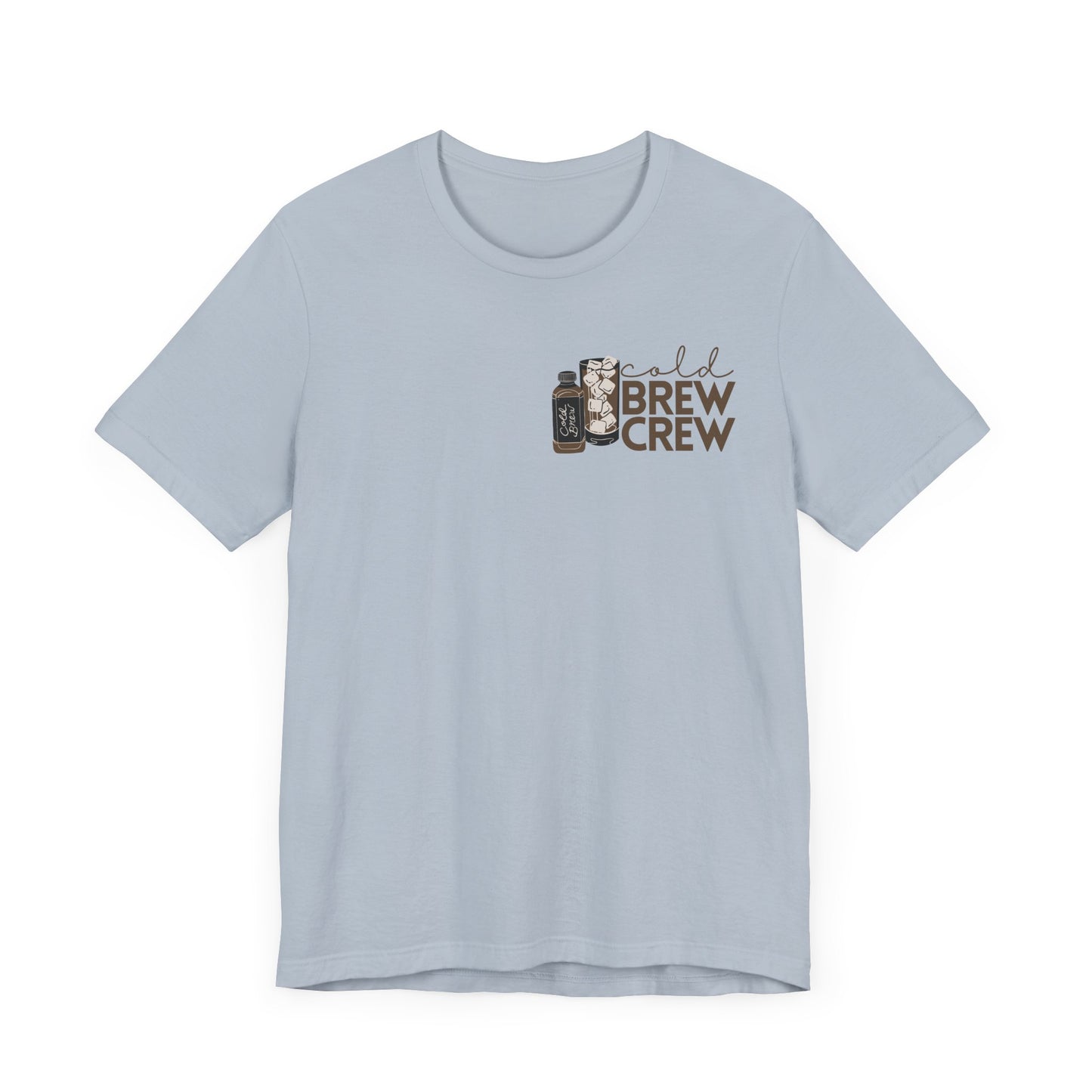 Cold Brew Coffee Lovers Tee, Unisex Jersey Shirt for Coffee Lovers