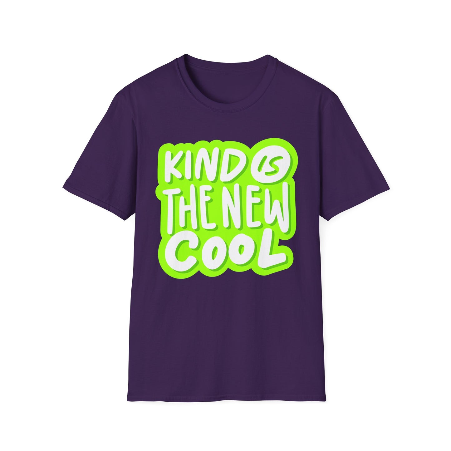 Kind is the New Cool Kindness T-Shirt, Unisex Softstyle Tee