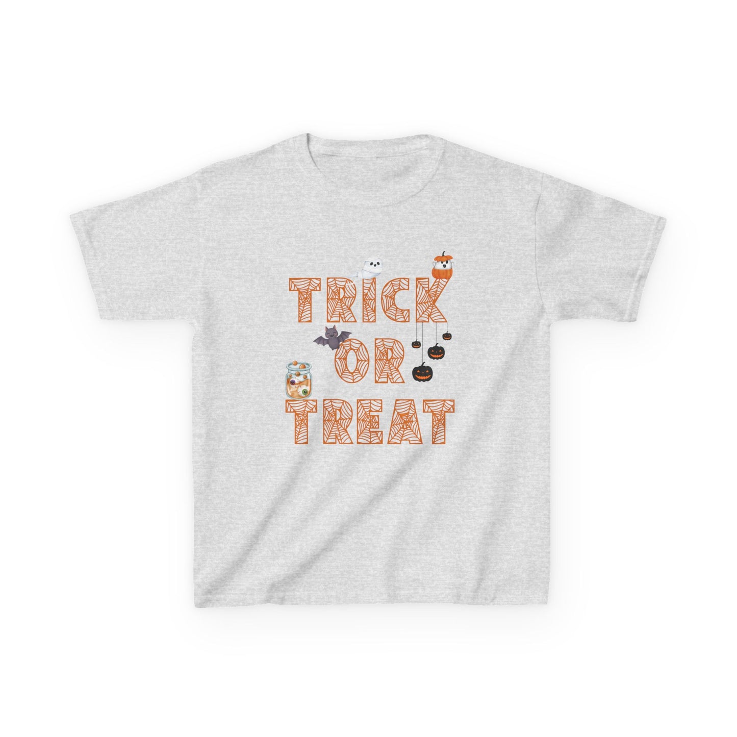 Trick or Treat Kids Tee, Halloween Shirt for Kids