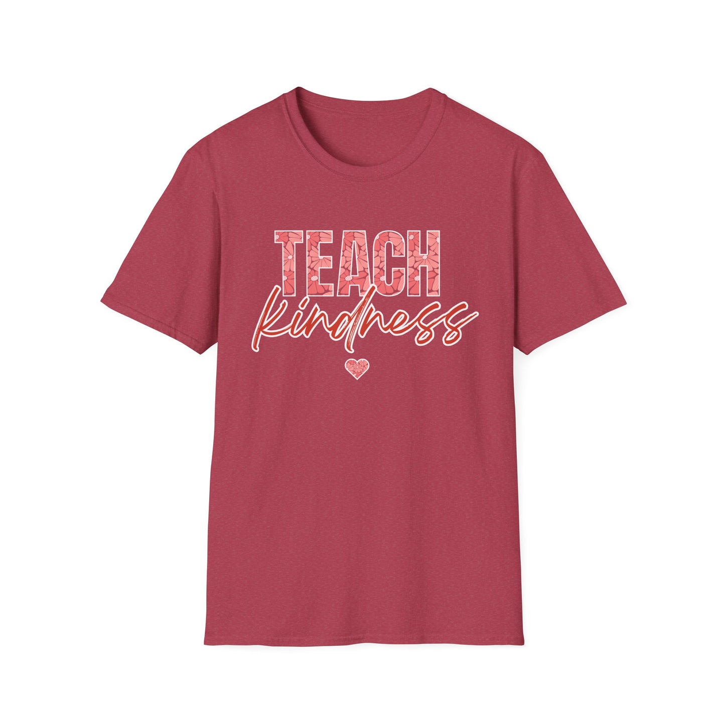 Teach Kind ness Teacher T-Shirt