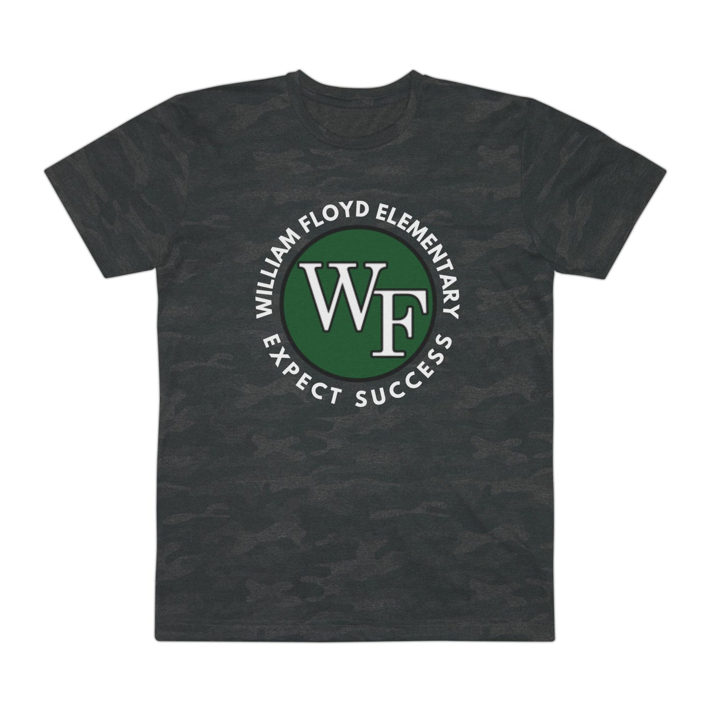 WFE Men's Fine Jersey Tee - ALL CAPS BACK- (Fun Prints), School Spirit Shirt