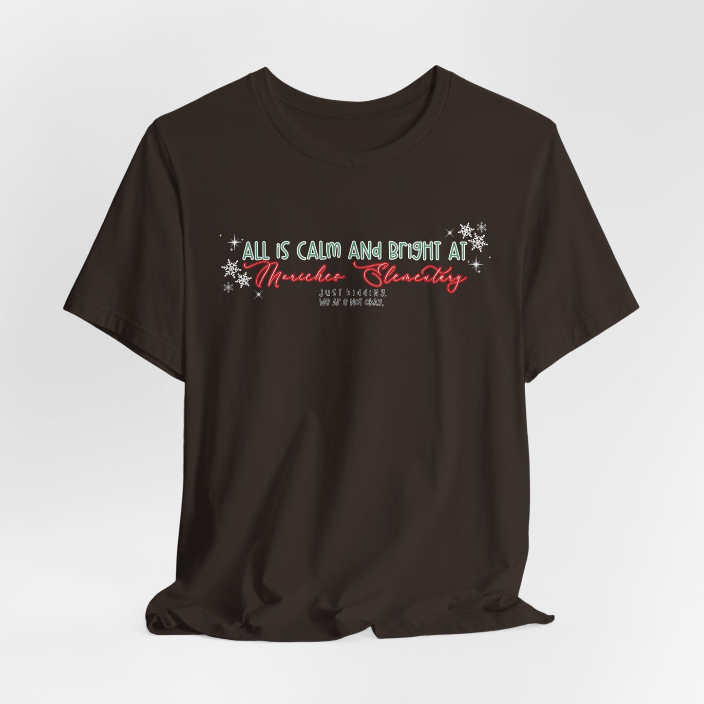 All is calm at Moriches— Christmas Unisex T‑Shirt