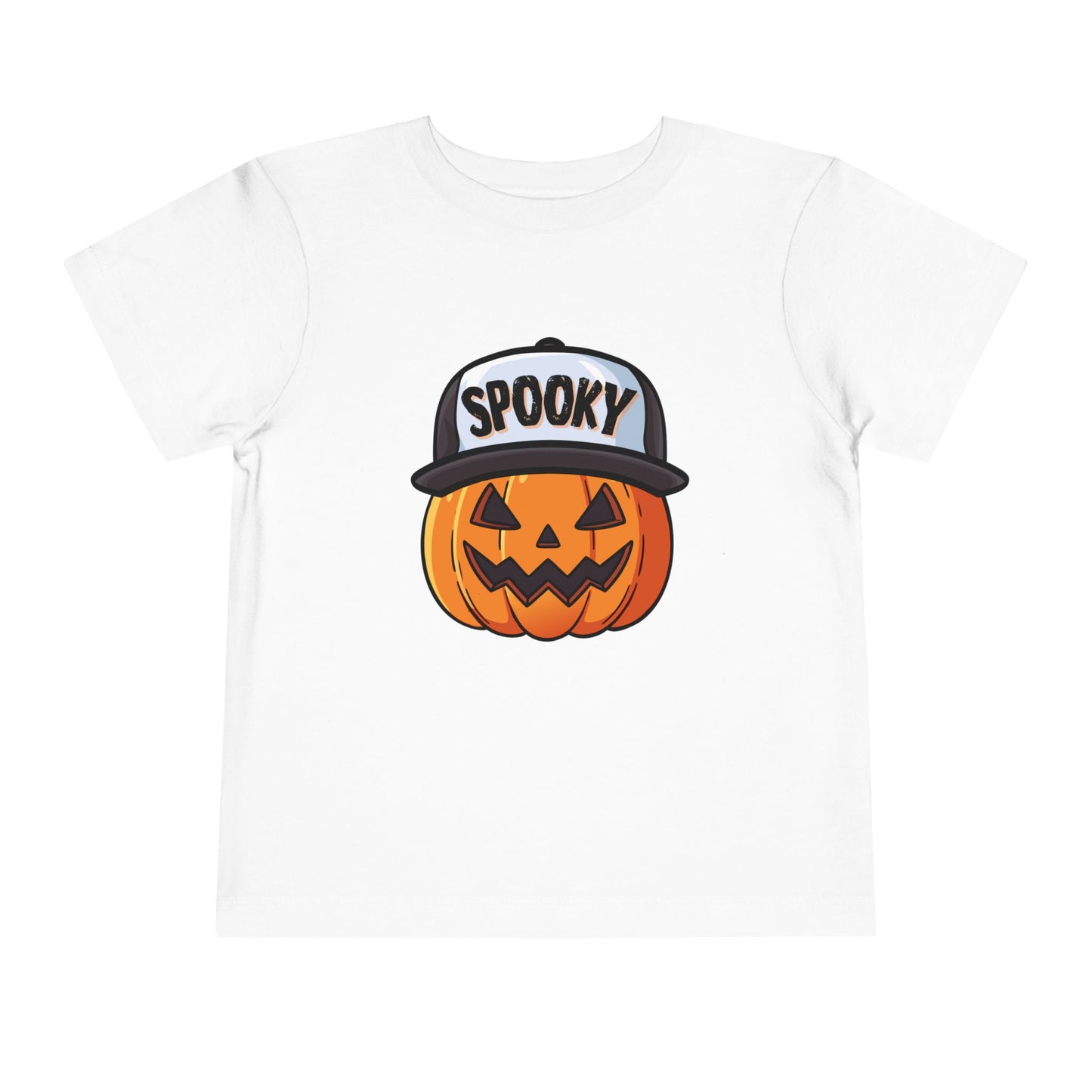 Spooky Pumpkin Tee for Toddlers, Halloween Shirt