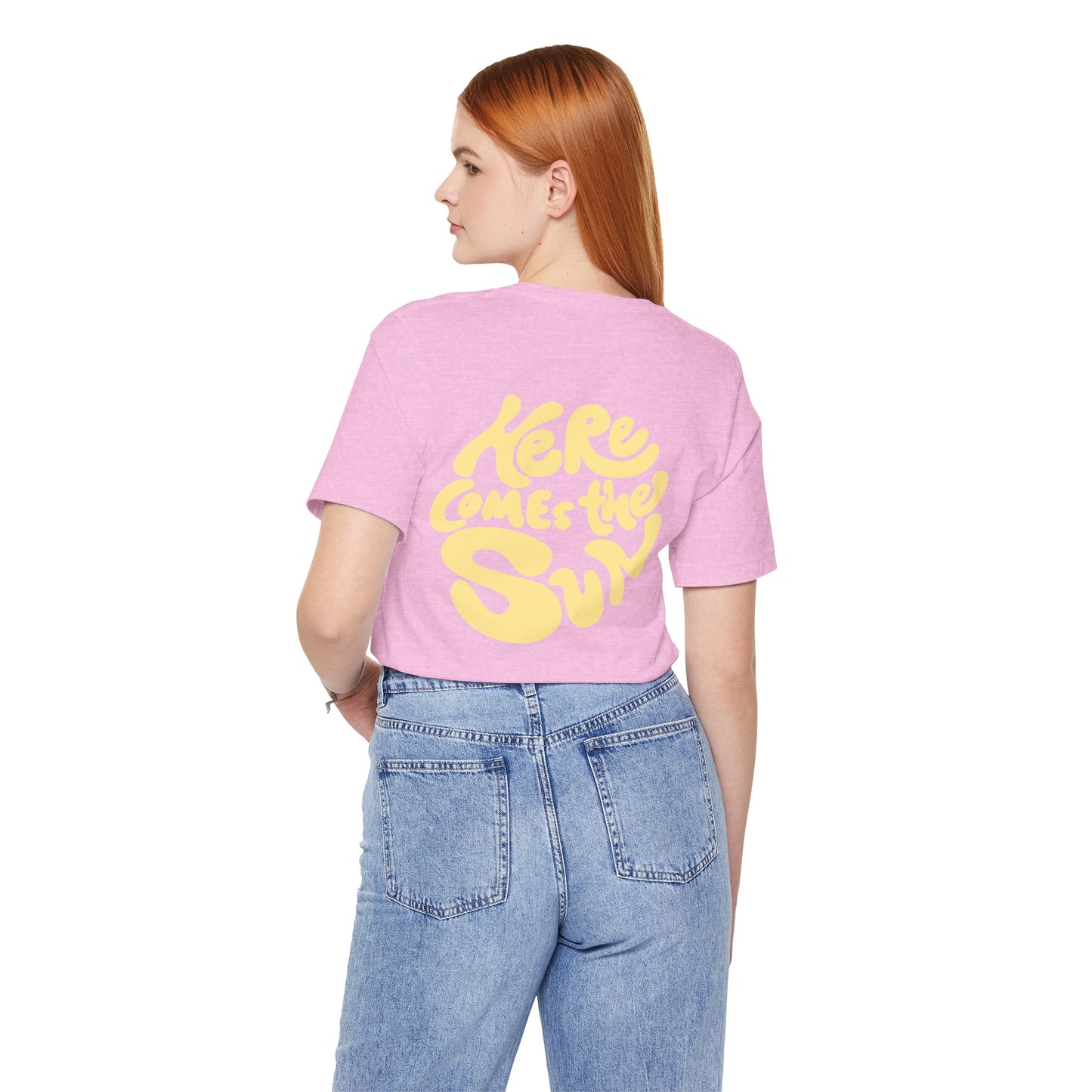 Sunny Vibes Tee - Here Comes the Sun, Unisex Tee, Summer T-Shirt