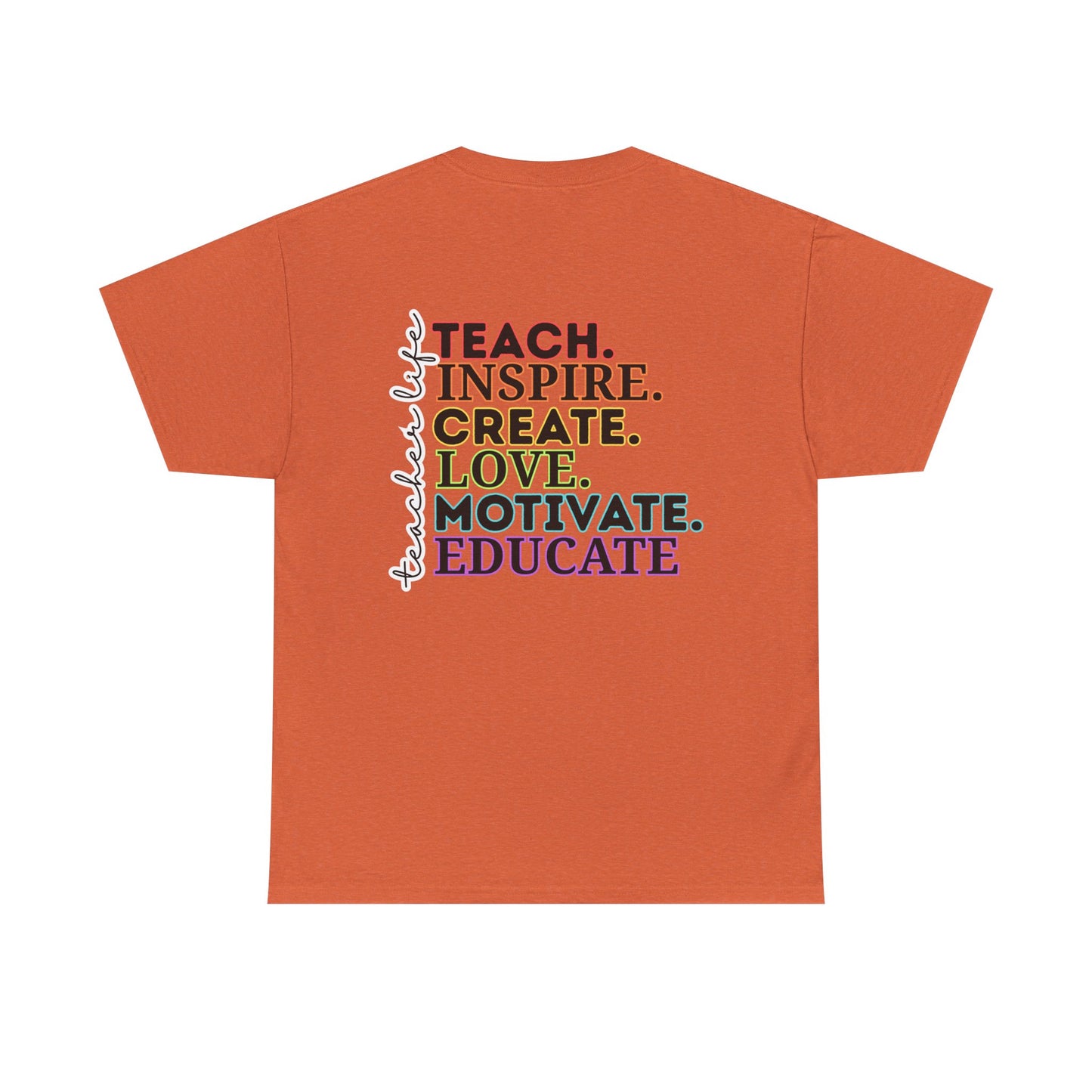 Teacher Tee - 4th Grade Teacher Unisex Heavy Cotton Tee