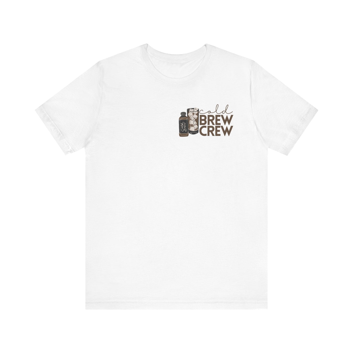 Cold Brew Coffee Lovers Tee, Unisex Jersey Shirt for Coffee Lovers