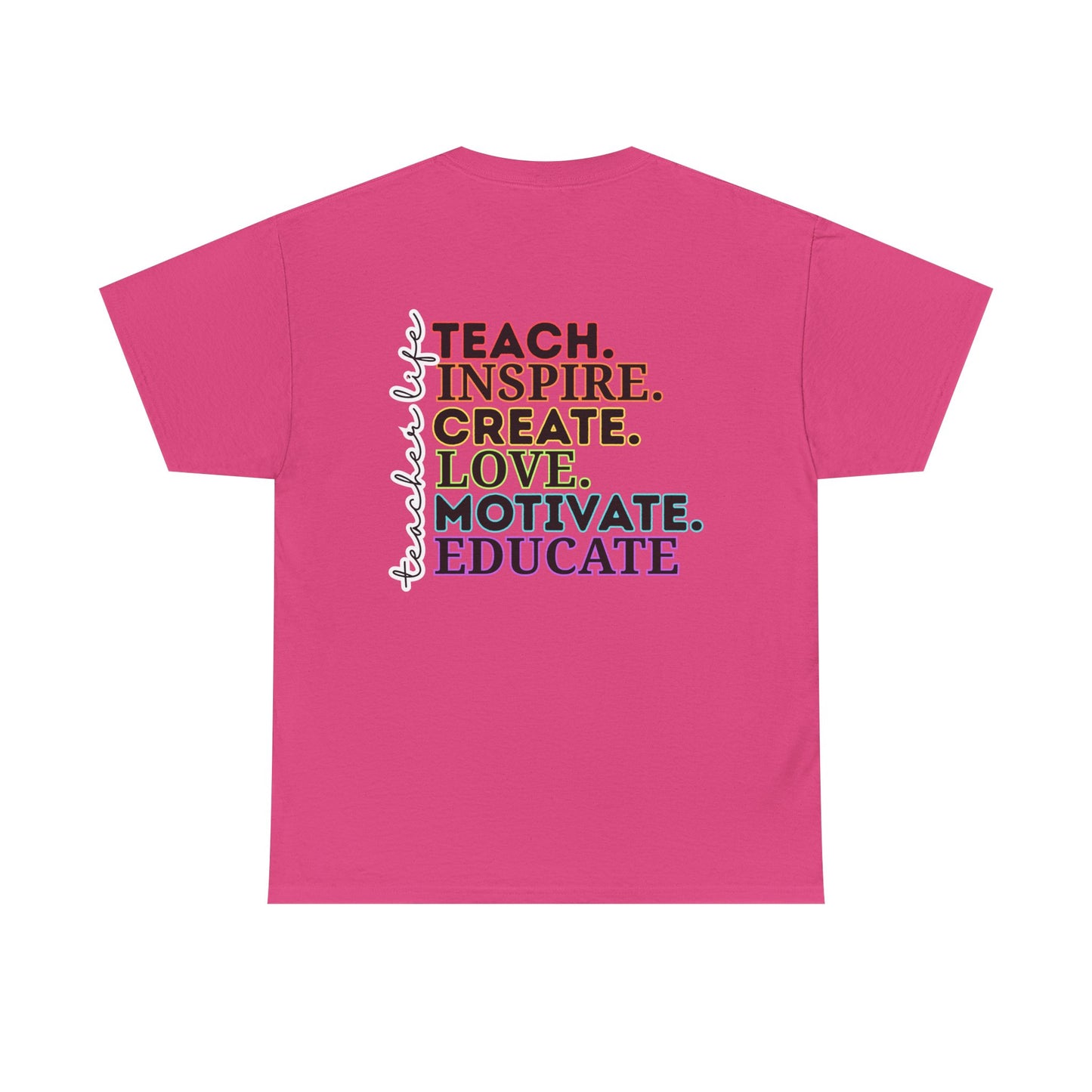 Teacher Tee - 4th Grade Teacher Unisex Heavy Cotton Tee