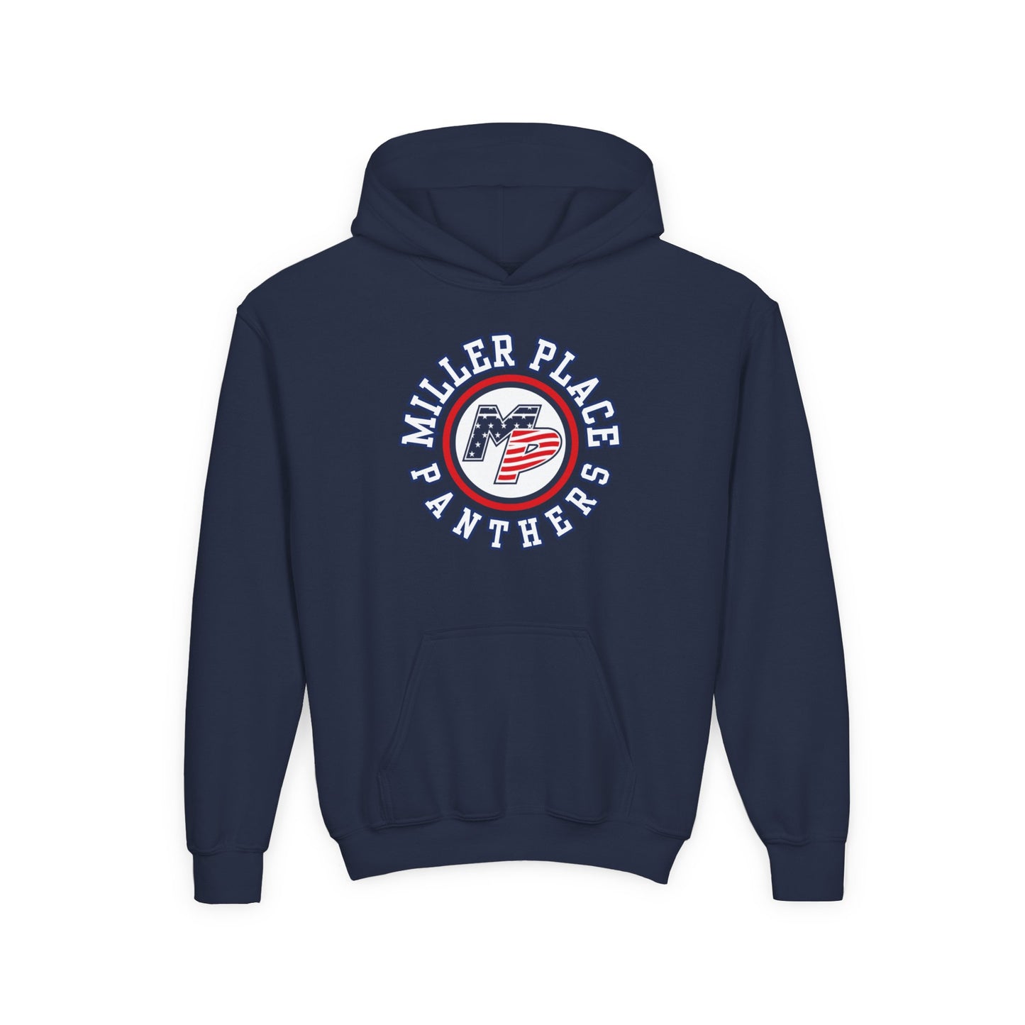 Miller Place Panther Youth Spirit Hoodie - Cozy Youth Sweatshirt